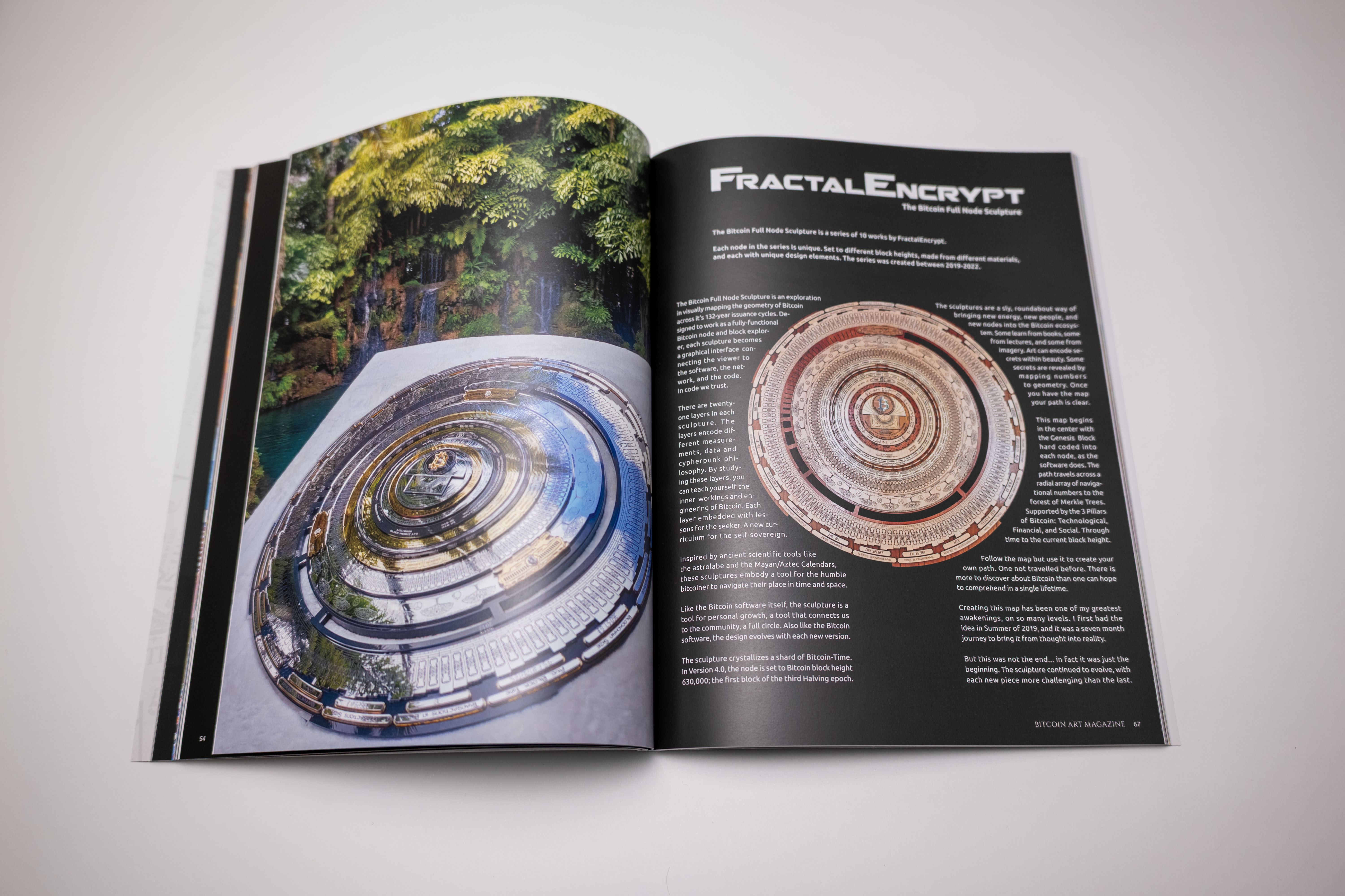Bitcoin Art Magazine: Genesis Issue – Limited Edition of 1720 — image 2