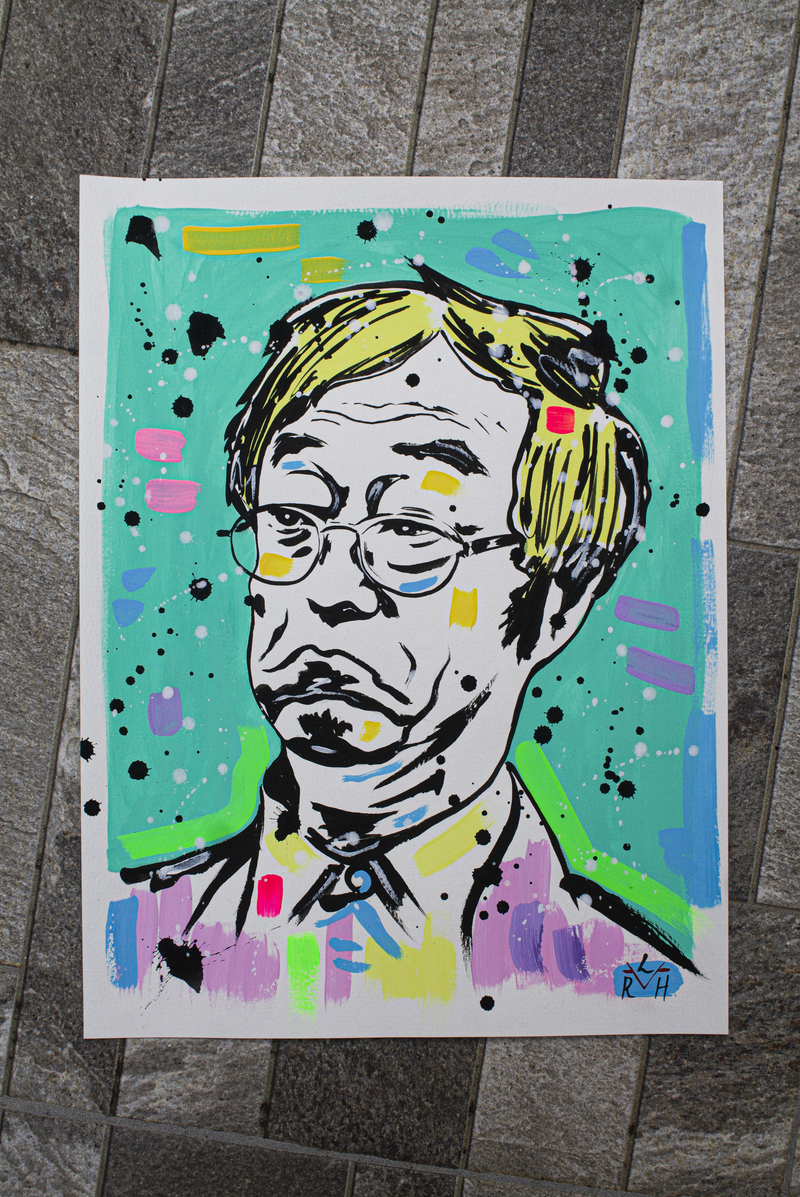 Nakamoto Myth — Turquoise & Light Yellow — image 5