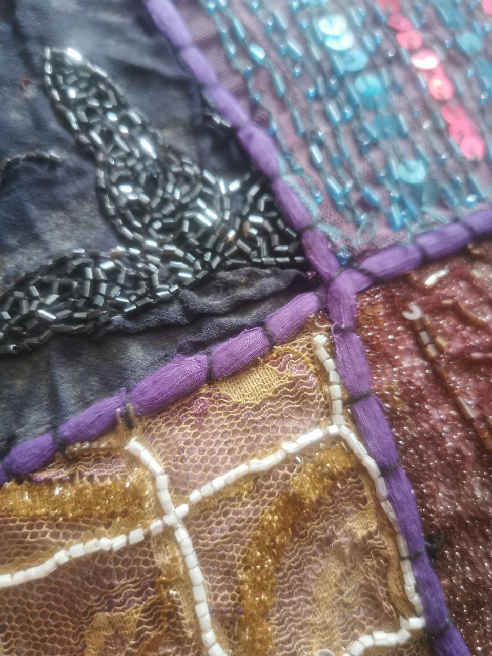 Indigo Indian Tapestry — image 3