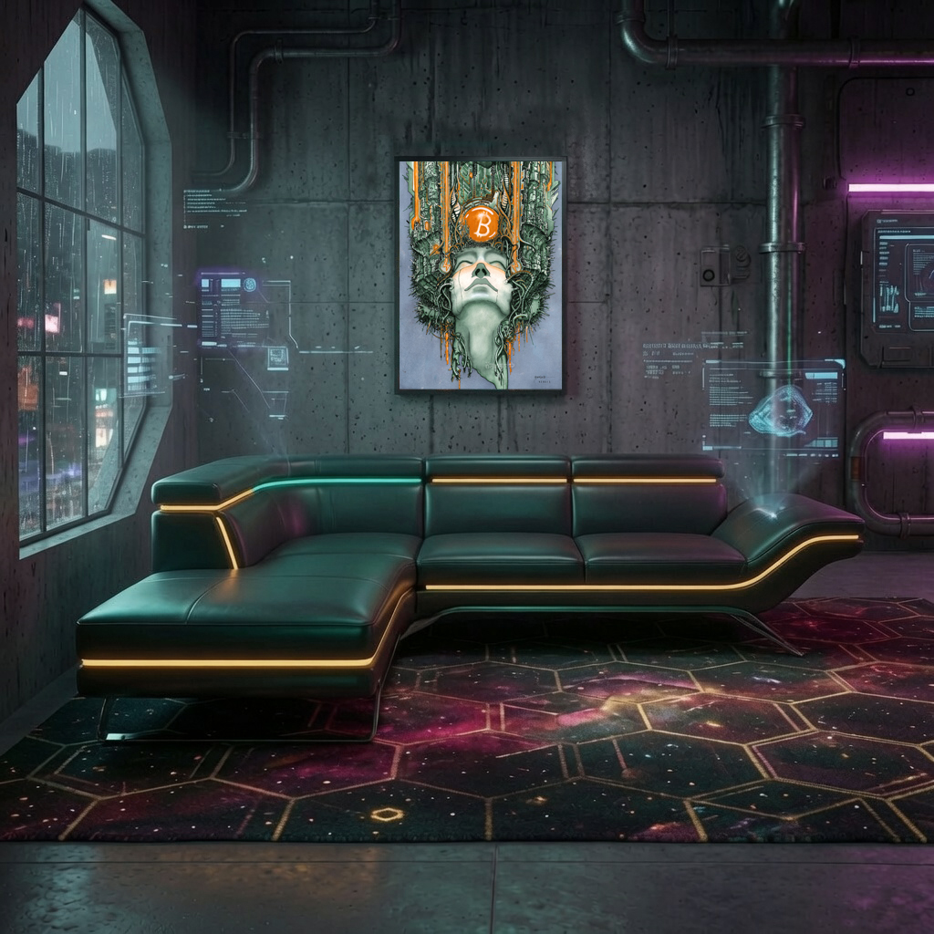 A1 Art Print "Orange Replicant" — image 2