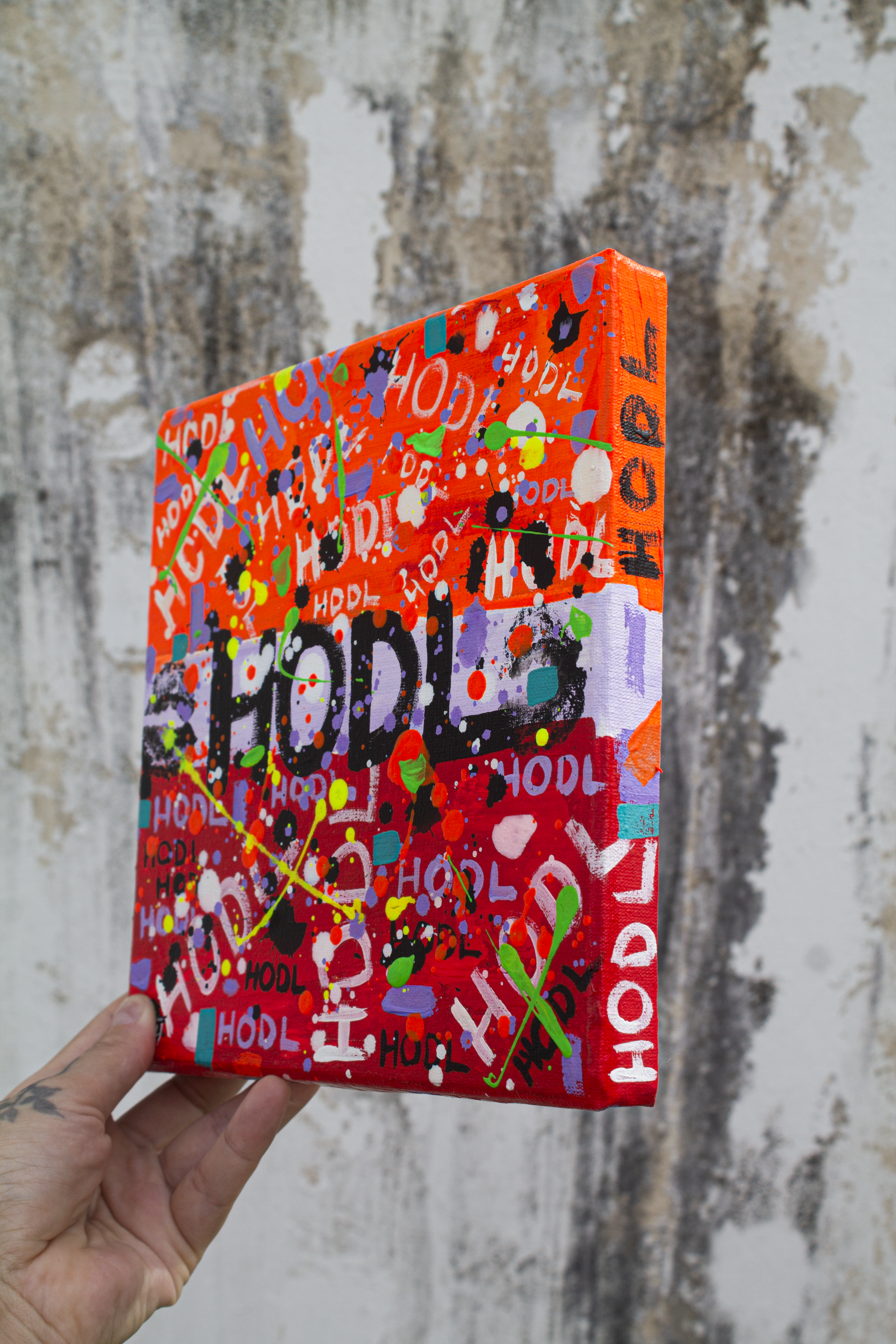 HODL #4- Original Painting — image 6
