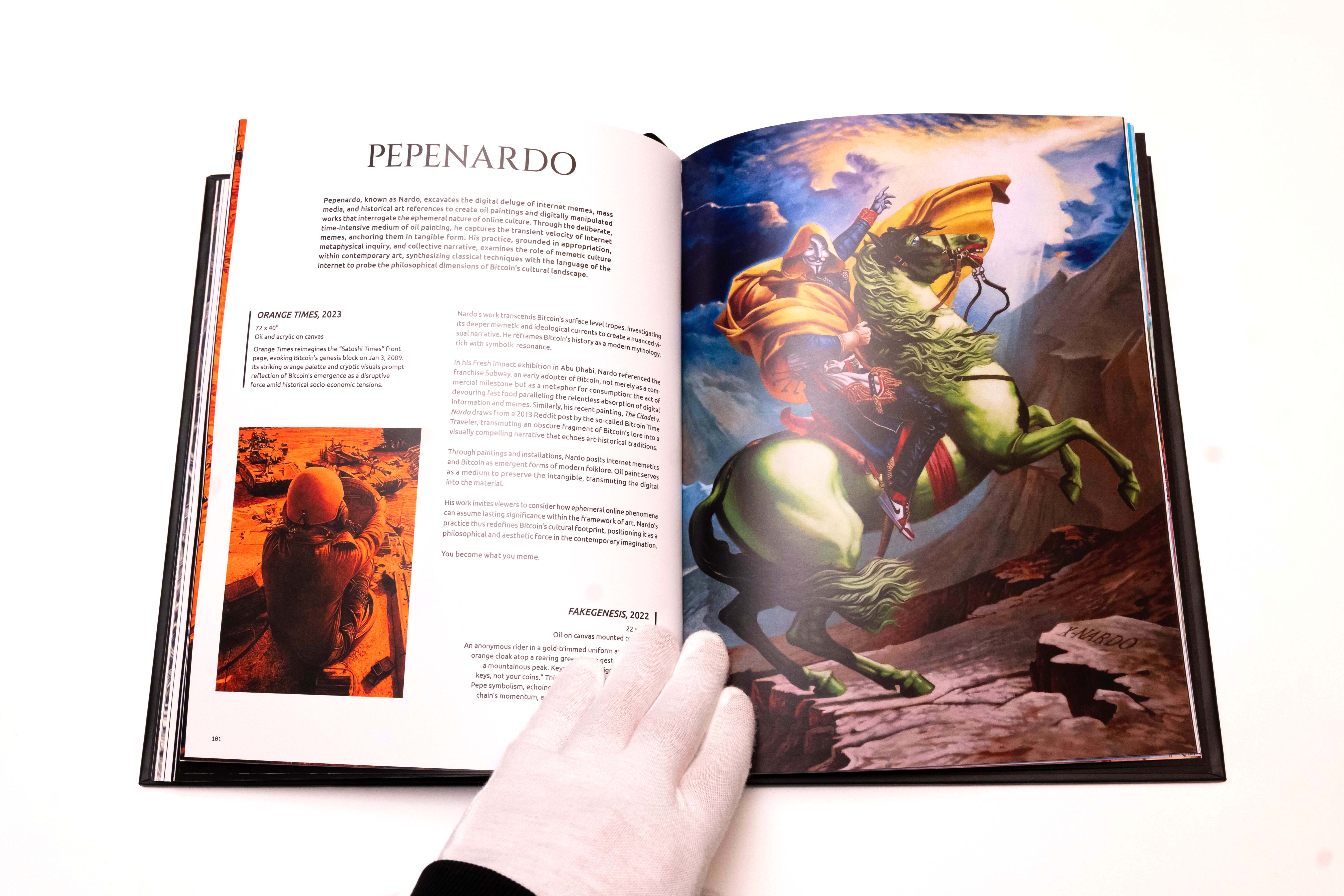 Bitcoin Art: Hardcover Book Genesis Edition – Limited Edition of 121 — image 15