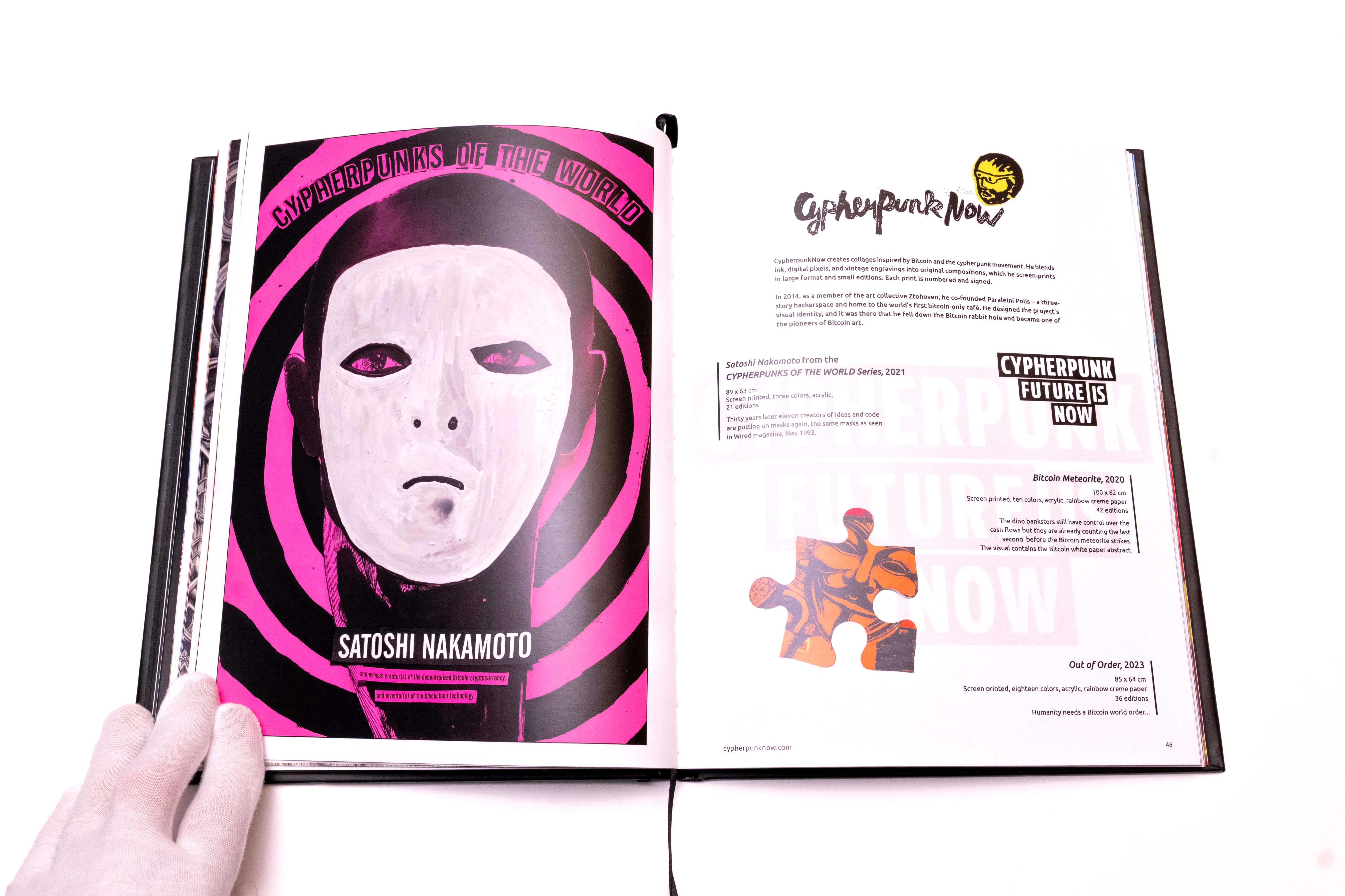 Bitcoin Art: Hardcover Book Genesis Edition – Limited Edition of 121 — image 13