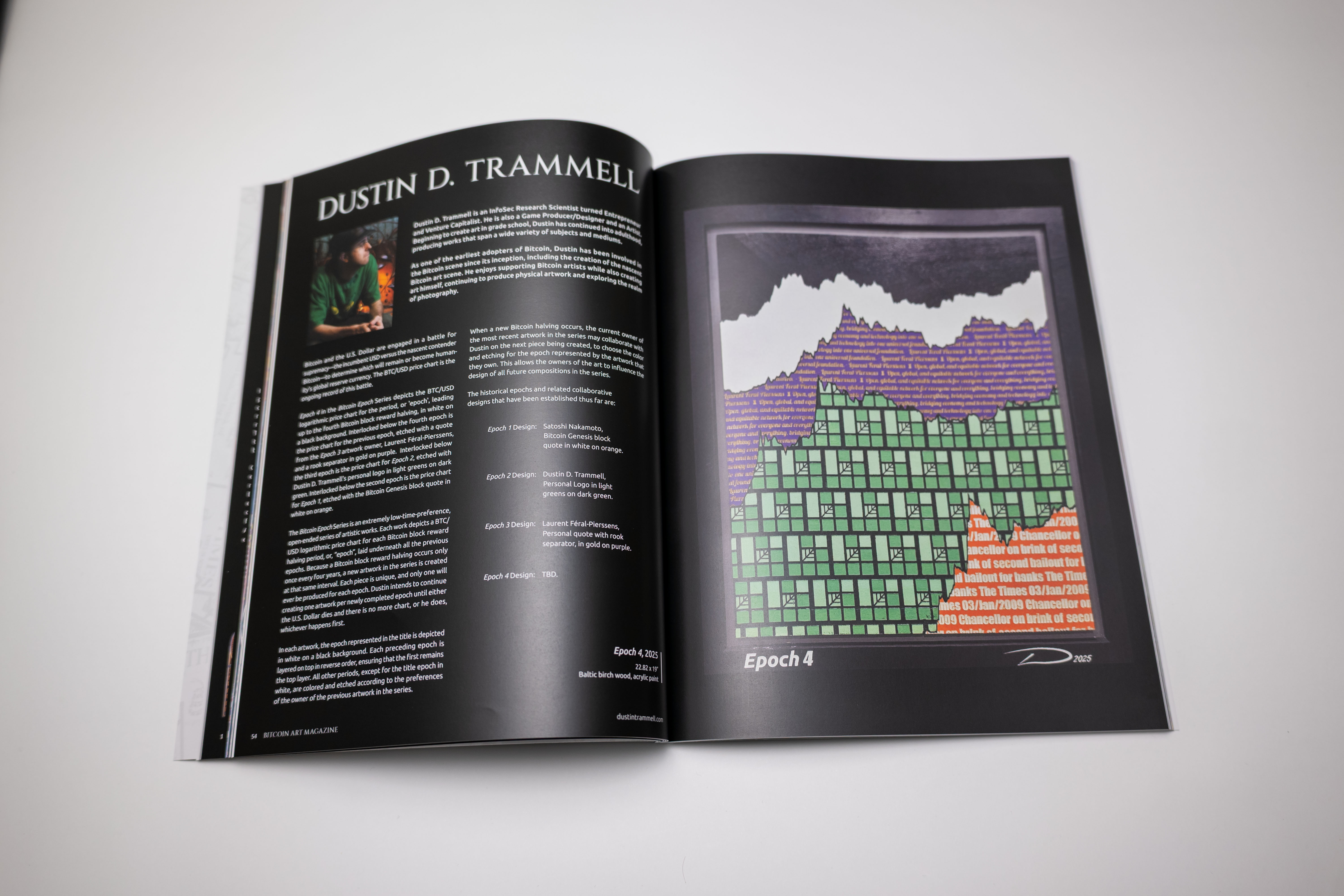 Bitcoin Art Magazine: Genesis Issue – Limited Edition of 1720 — image 9