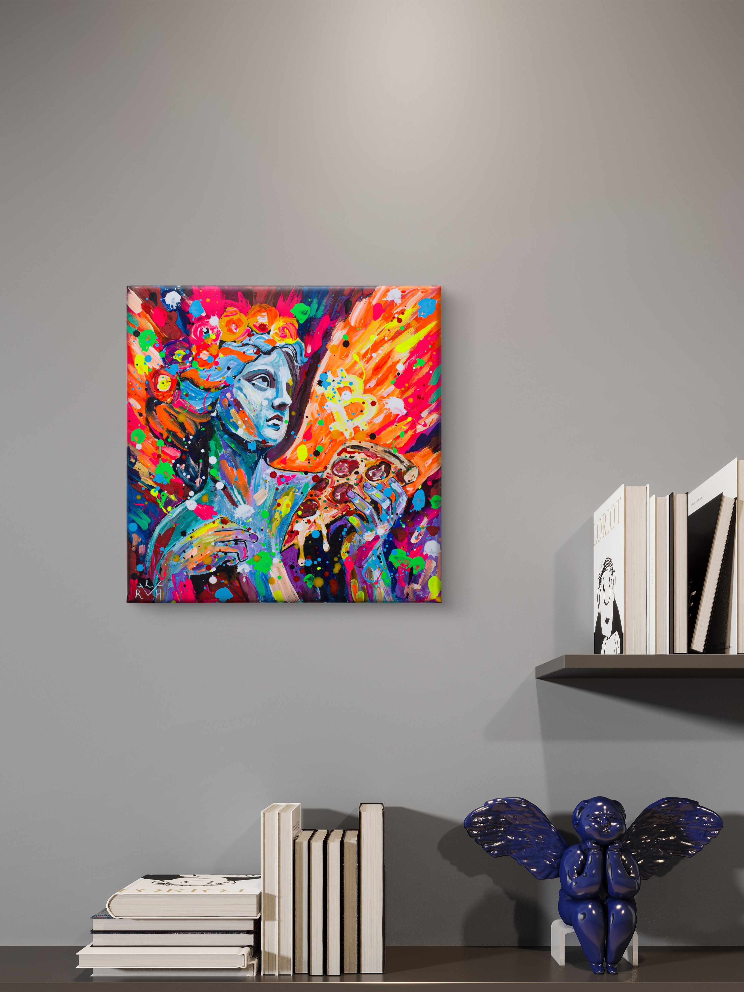 Holy Pizza-Original Painting — image 10