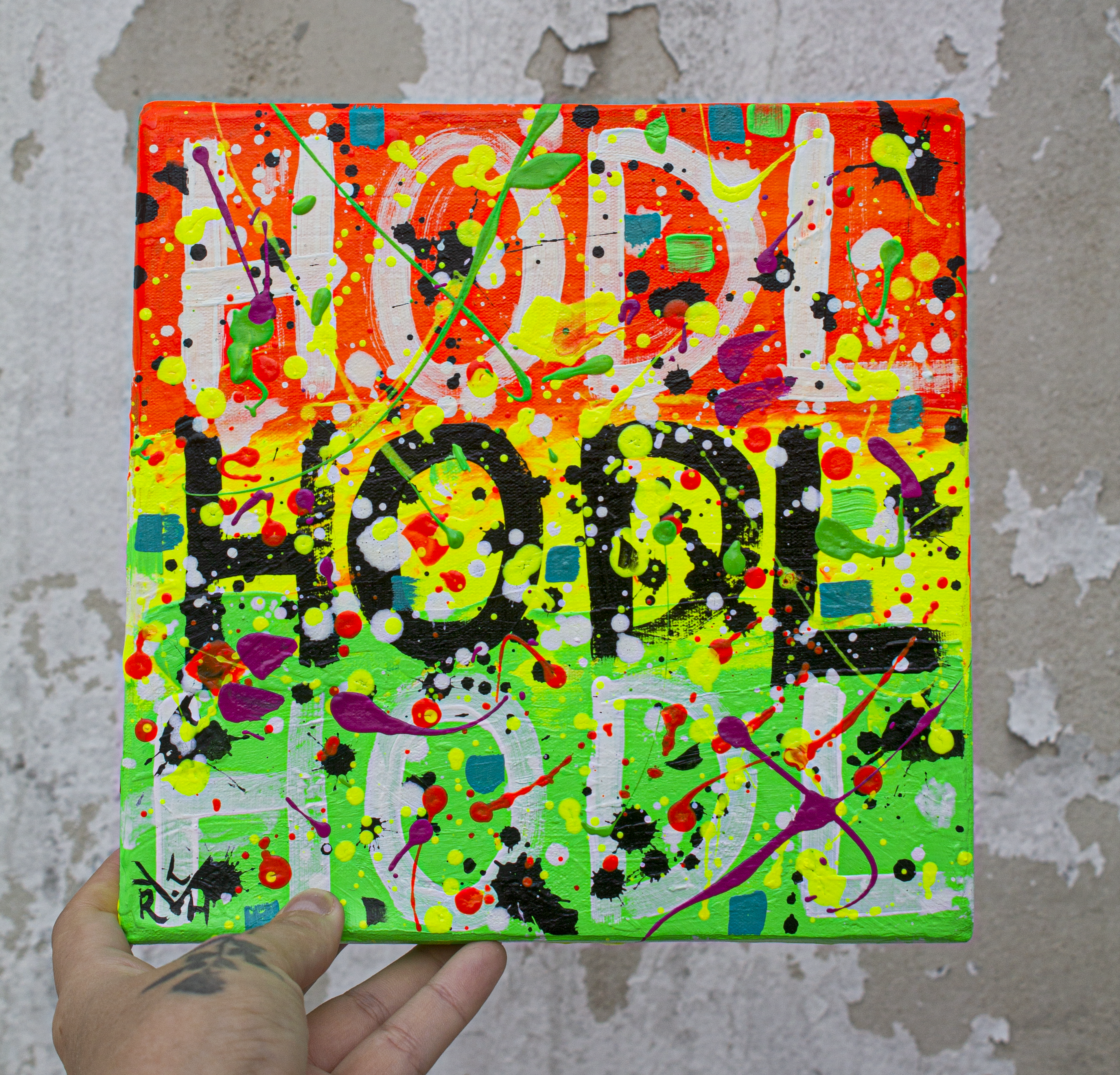 HODL #3- Original Painting — image 3