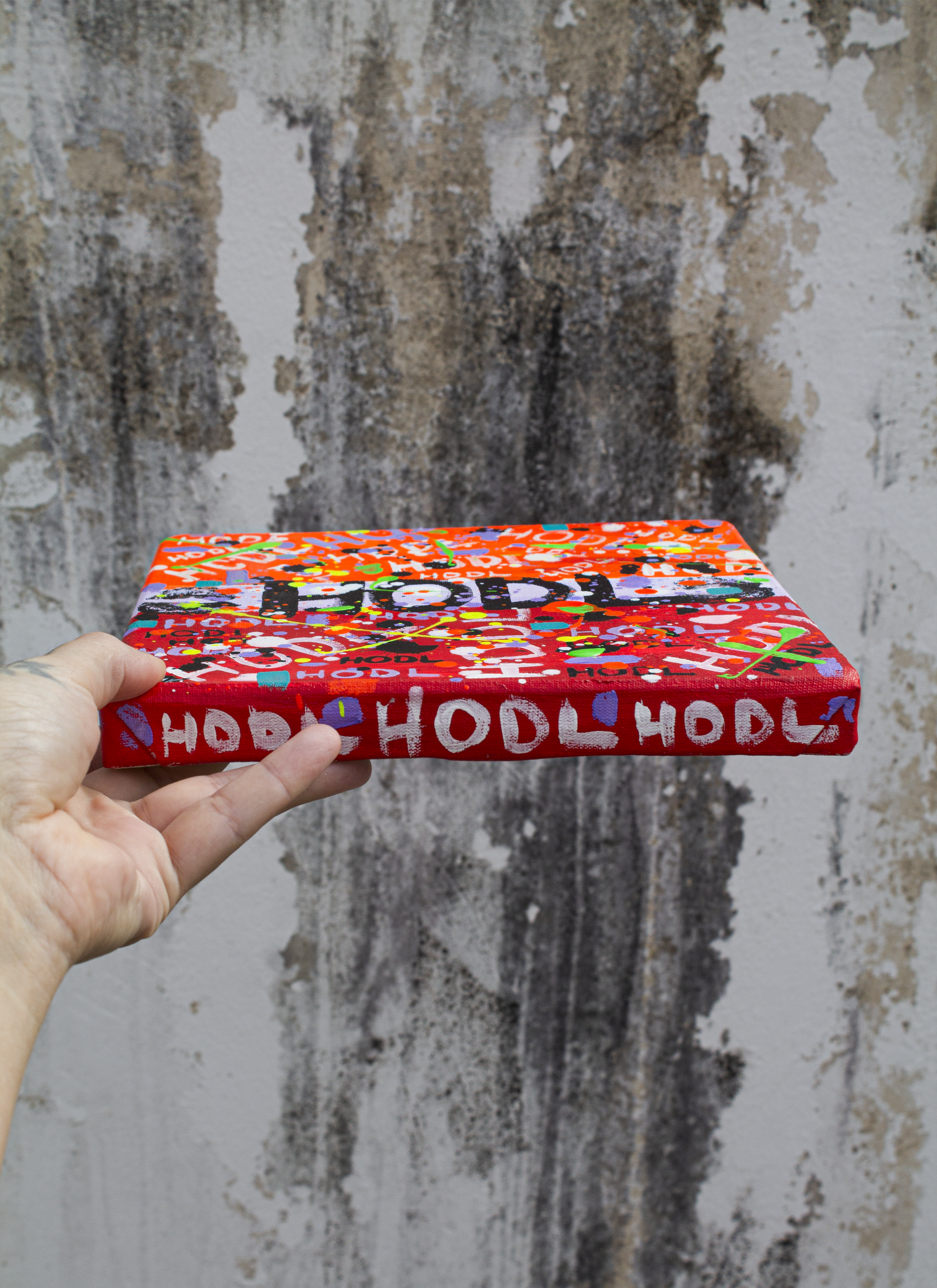 HODL #4- Original Painting — image 7