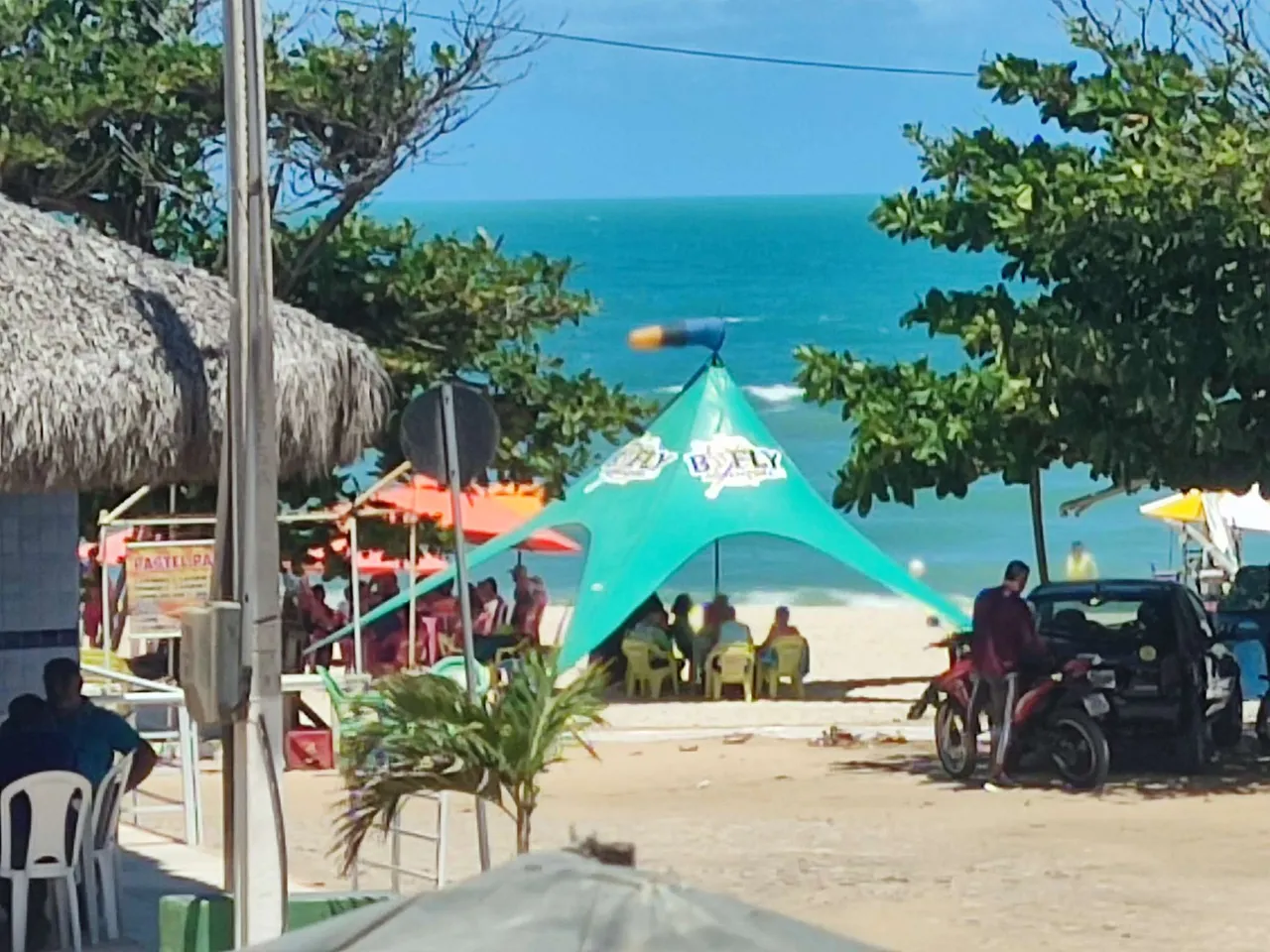 Praia de Morro Branco Ceará Brasil