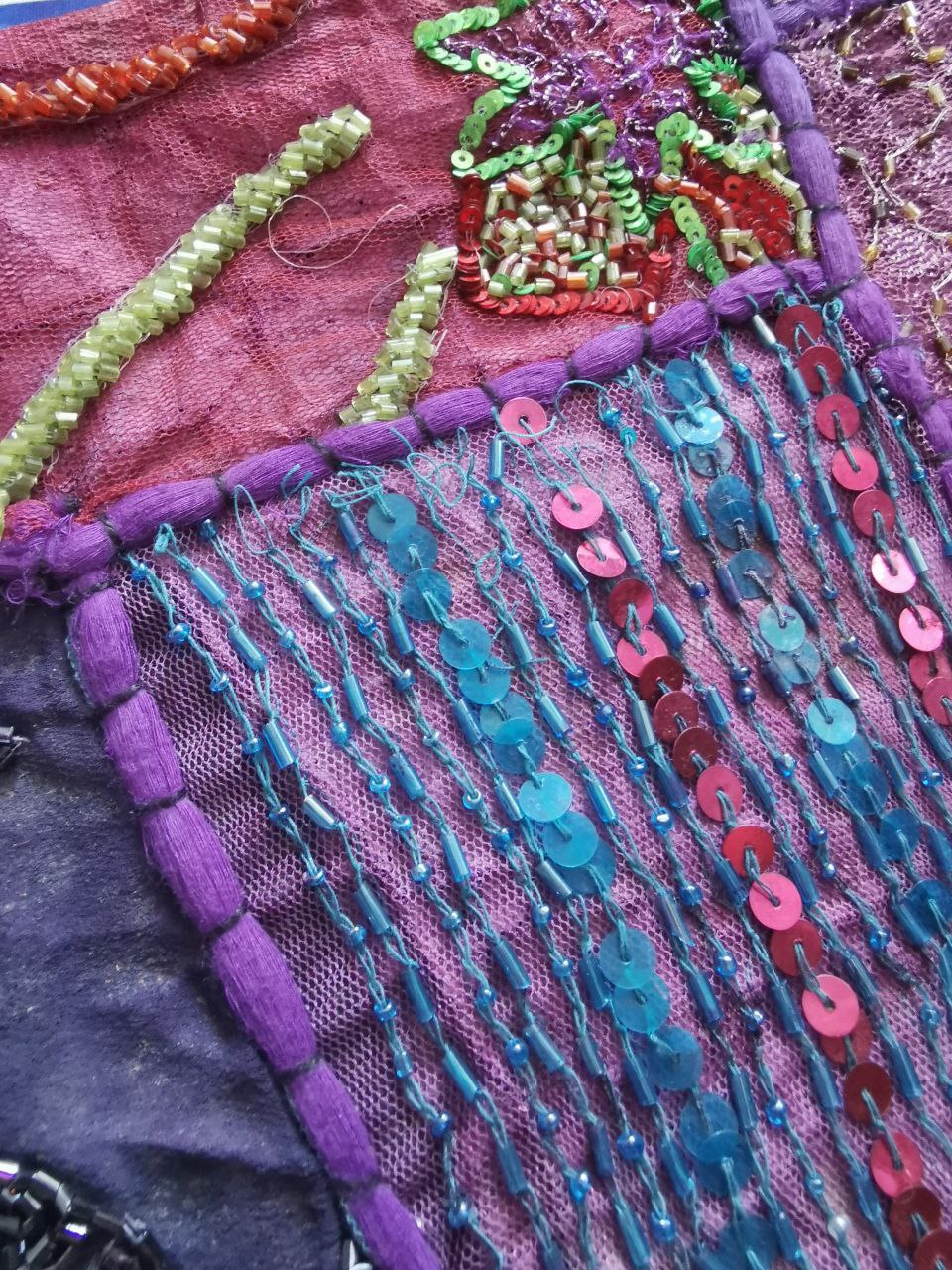 Indigo Indian Tapestry — image 4