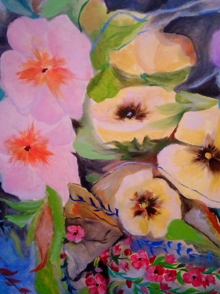 Painting – “Flowers” 1998 — image 4