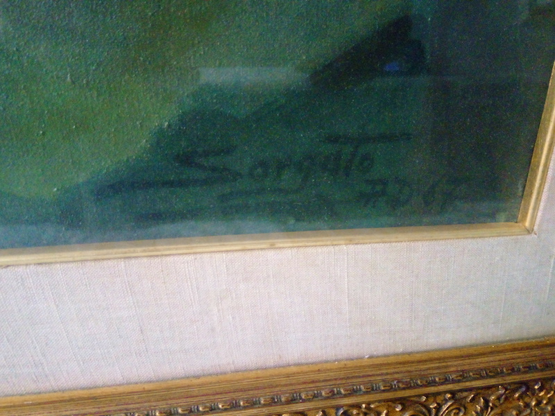 Painting “Dressing the naked” 1967 — image 3