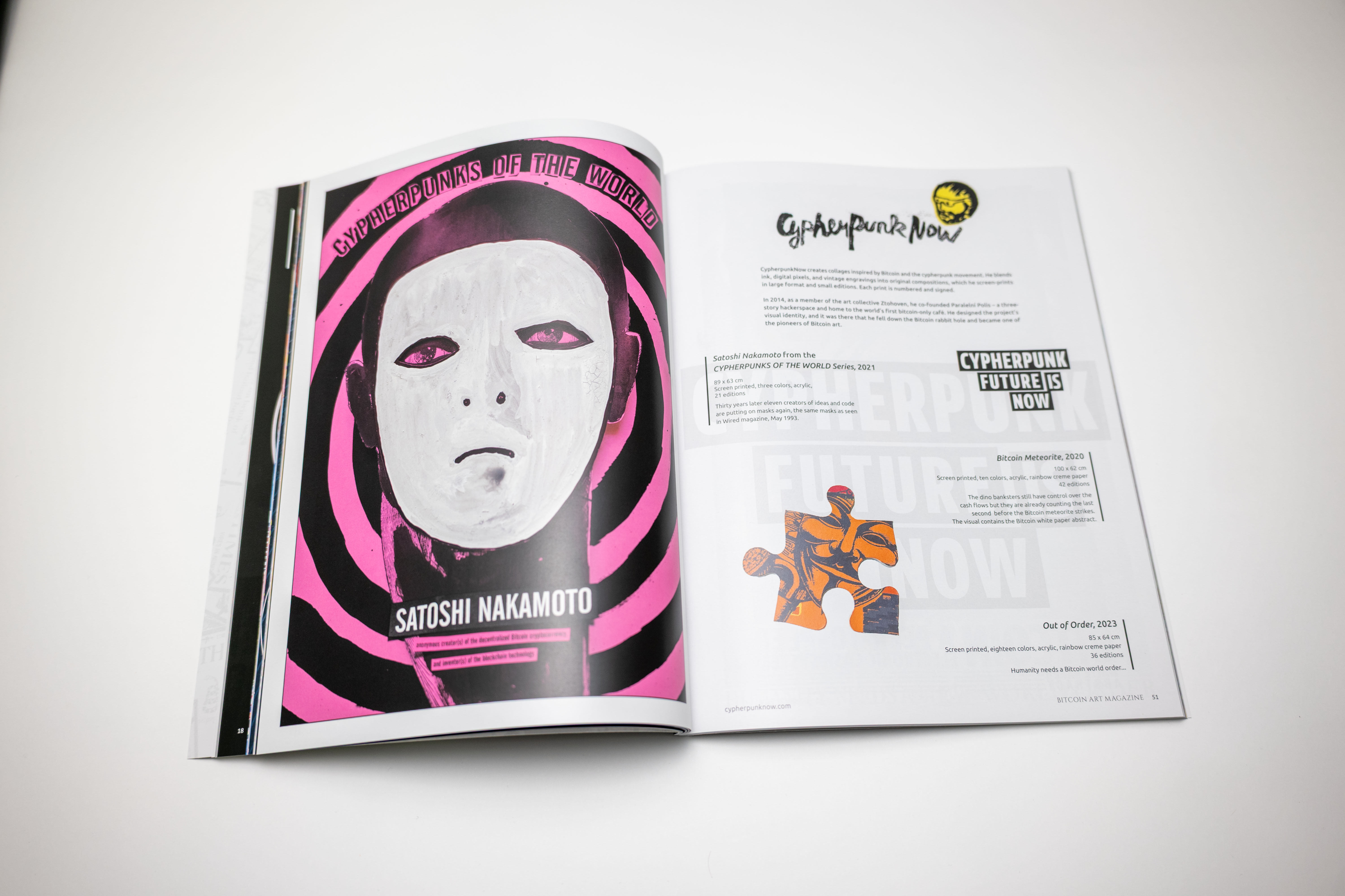 Bitcoin Art Magazine: Genesis Issue – Limited Edition of 1720 — image 5