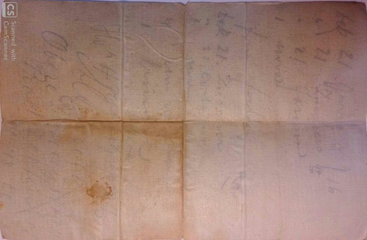 Antique Marriage Certificate in Latin language 1896 — image 3