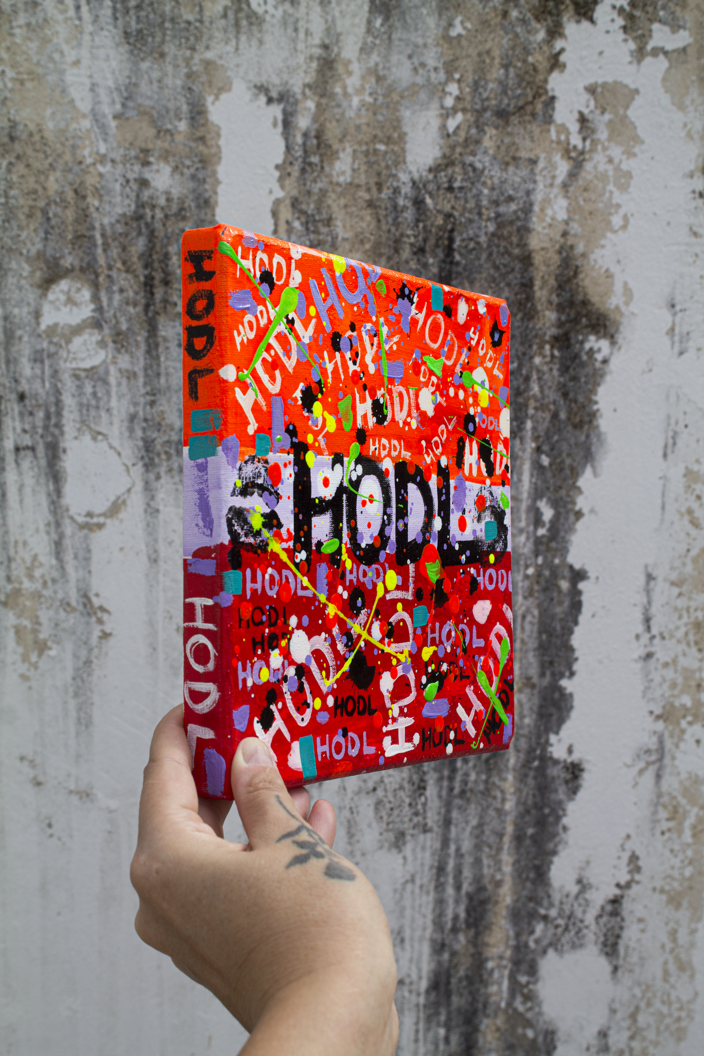 HODL #4- Original Painting — image 5