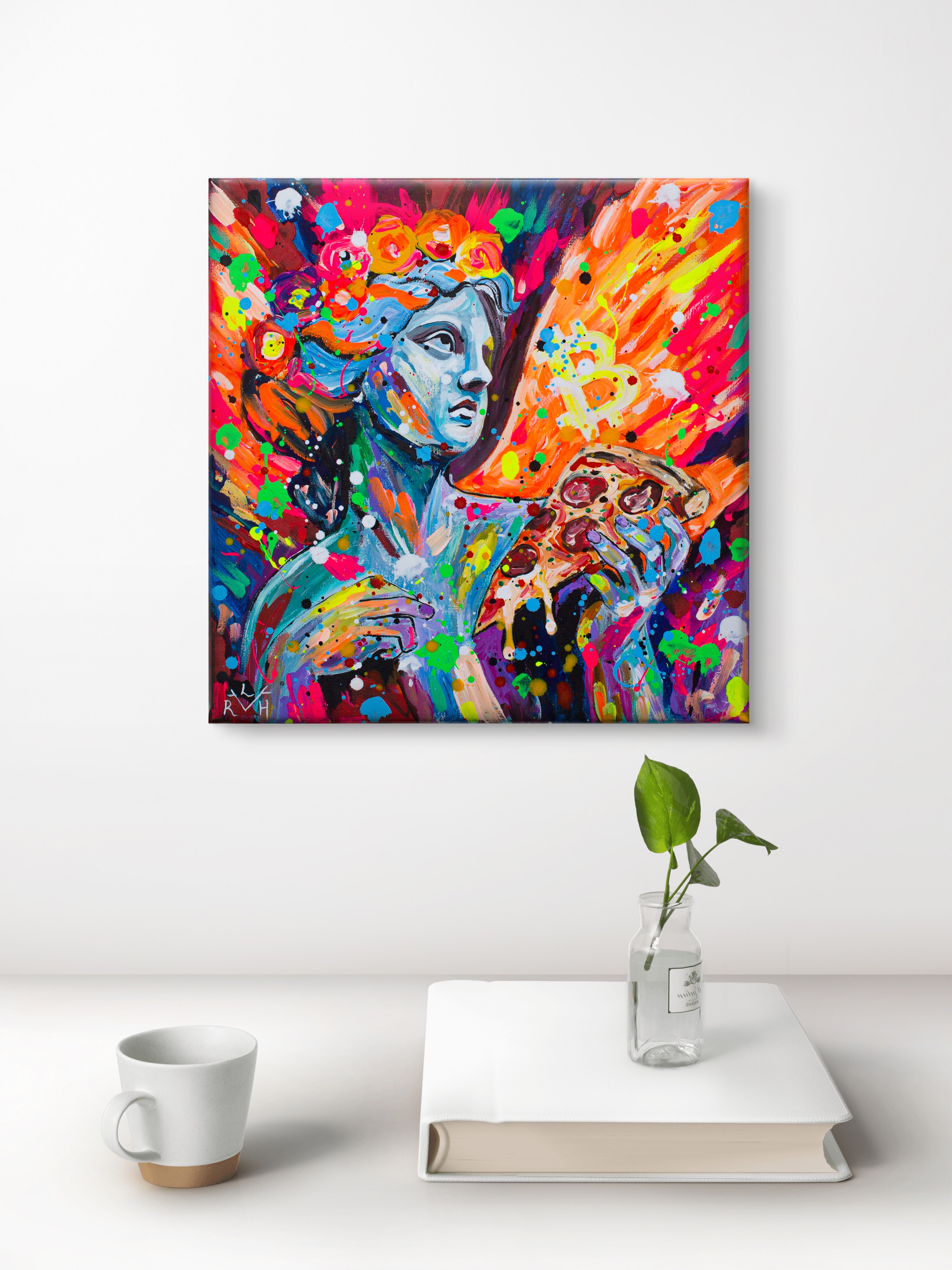 Holy Pizza-Original Painting — image 13