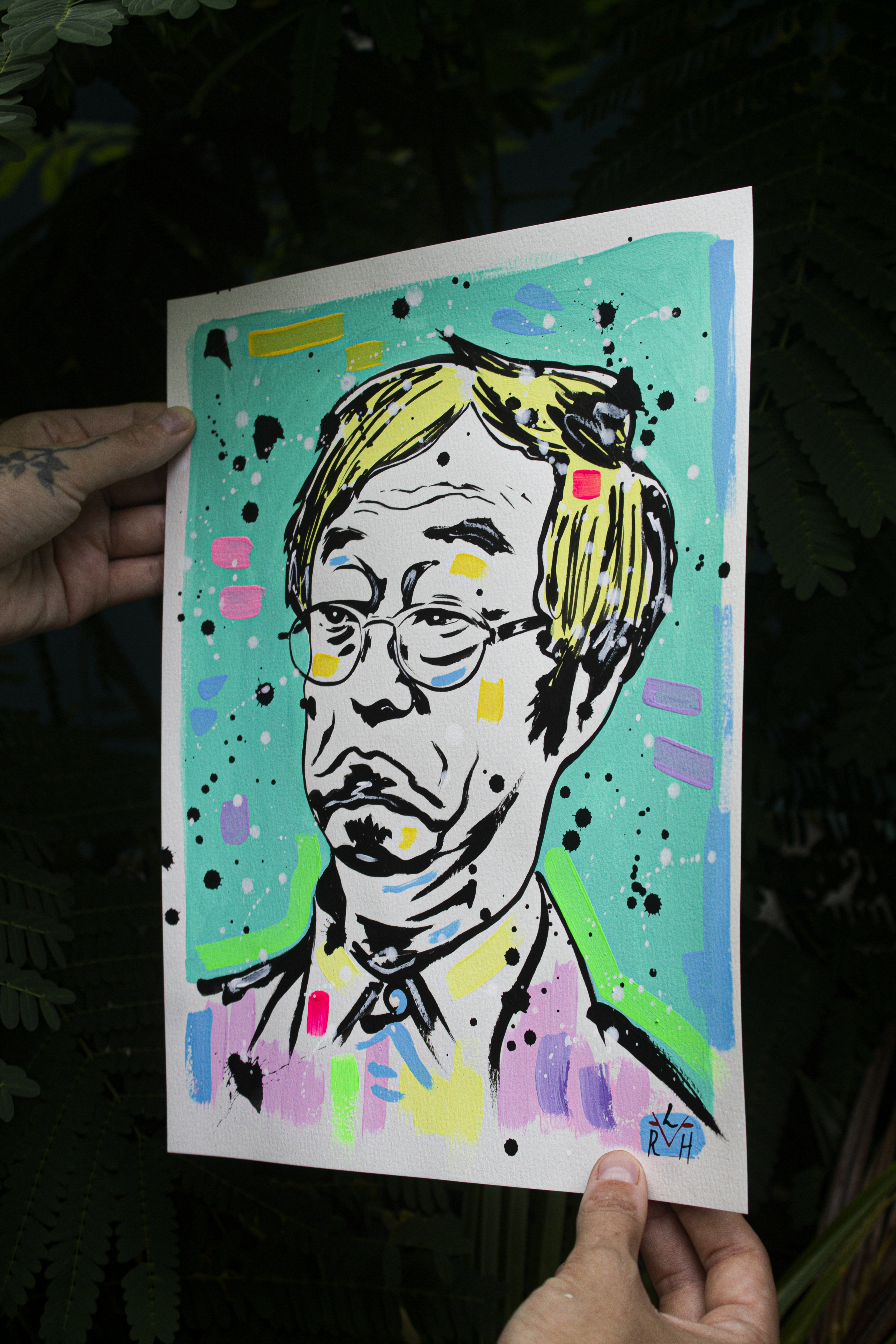 Nakamoto Myth — Turquoise & Light Yellow — image 4