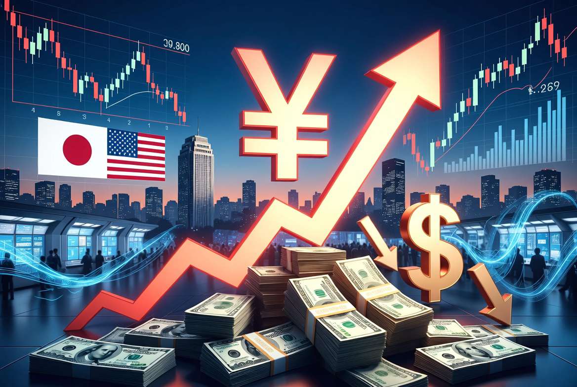 Cover image for Japón interviene con casi 59.000 millones de dólares para frenar la caída del yen