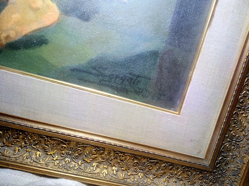 Painting “Dressing the naked” 1967 — image 5