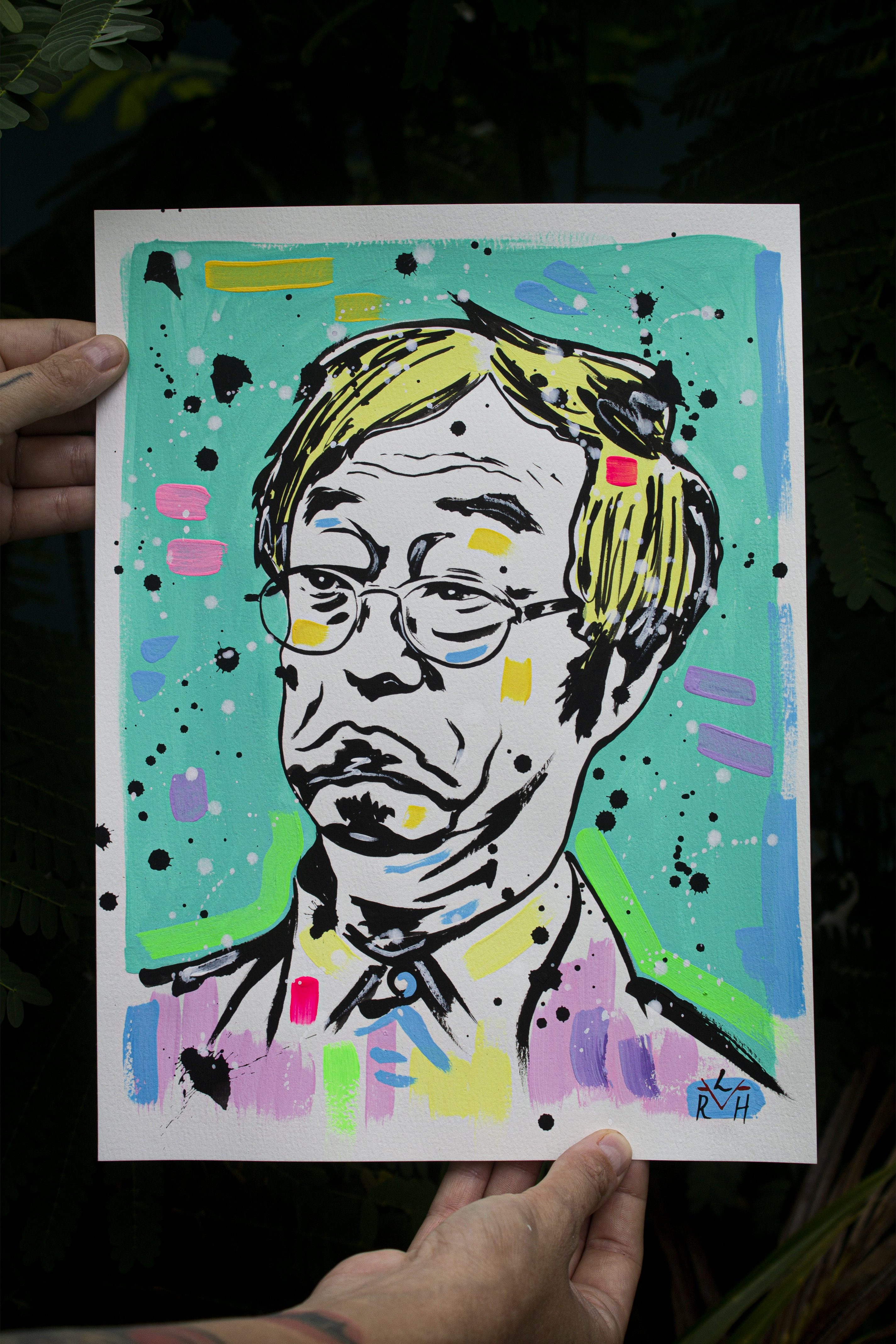 Nakamoto Myth — Turquoise & Light Yellow — image 3