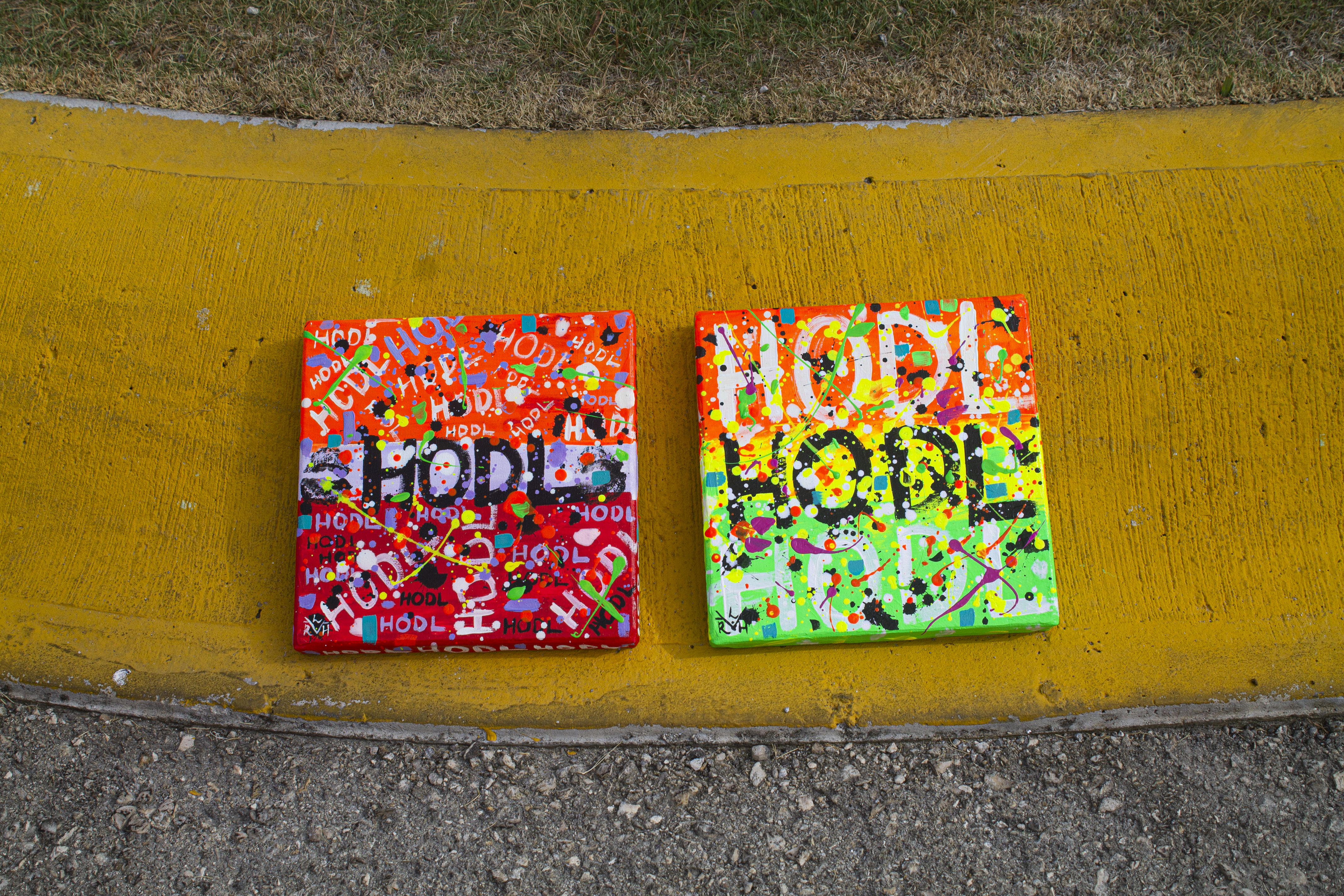 HODL #3- Original Painting — image 8