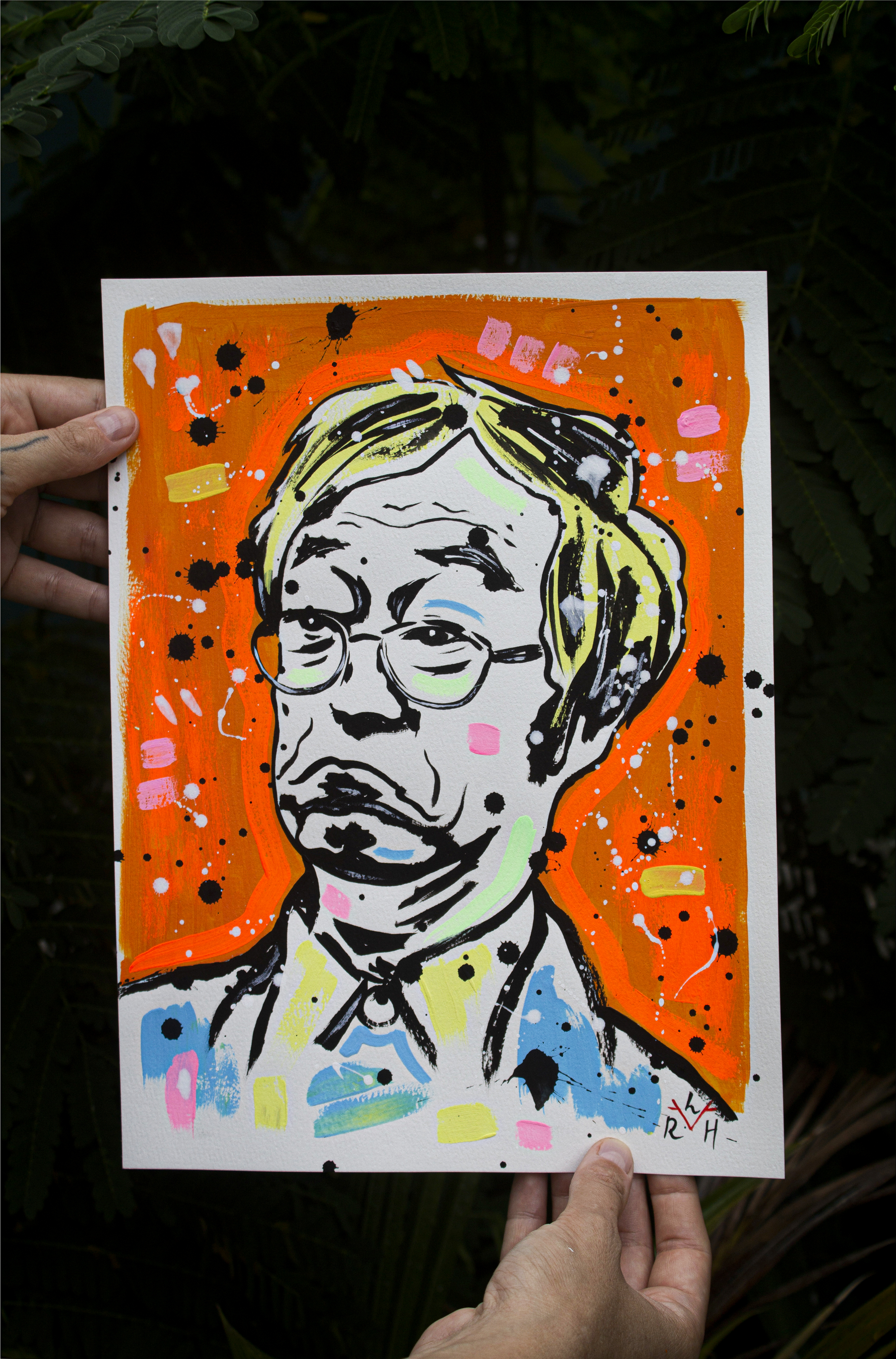 Nakamoto Myth — Orange & Sky Blue — image 3