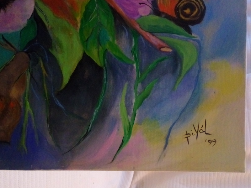 Painting – “Flowers” 1998 — image 5