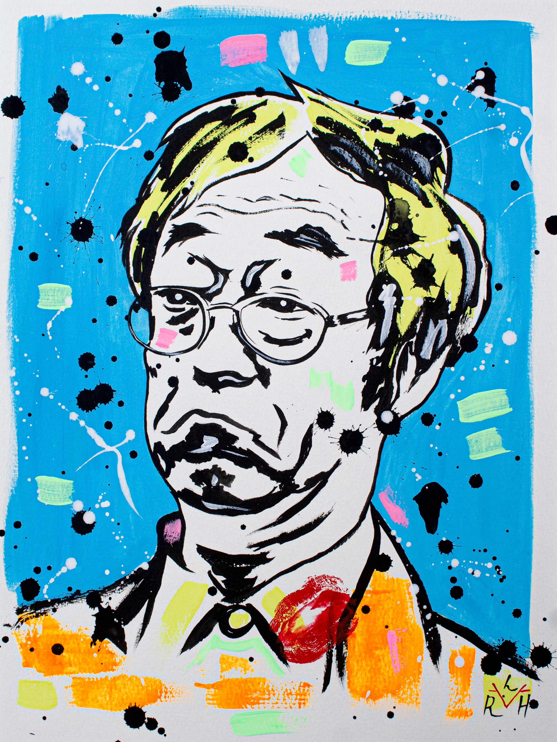 Nakamoto Myth — Sky Blue, Orange & Kiss — image 2