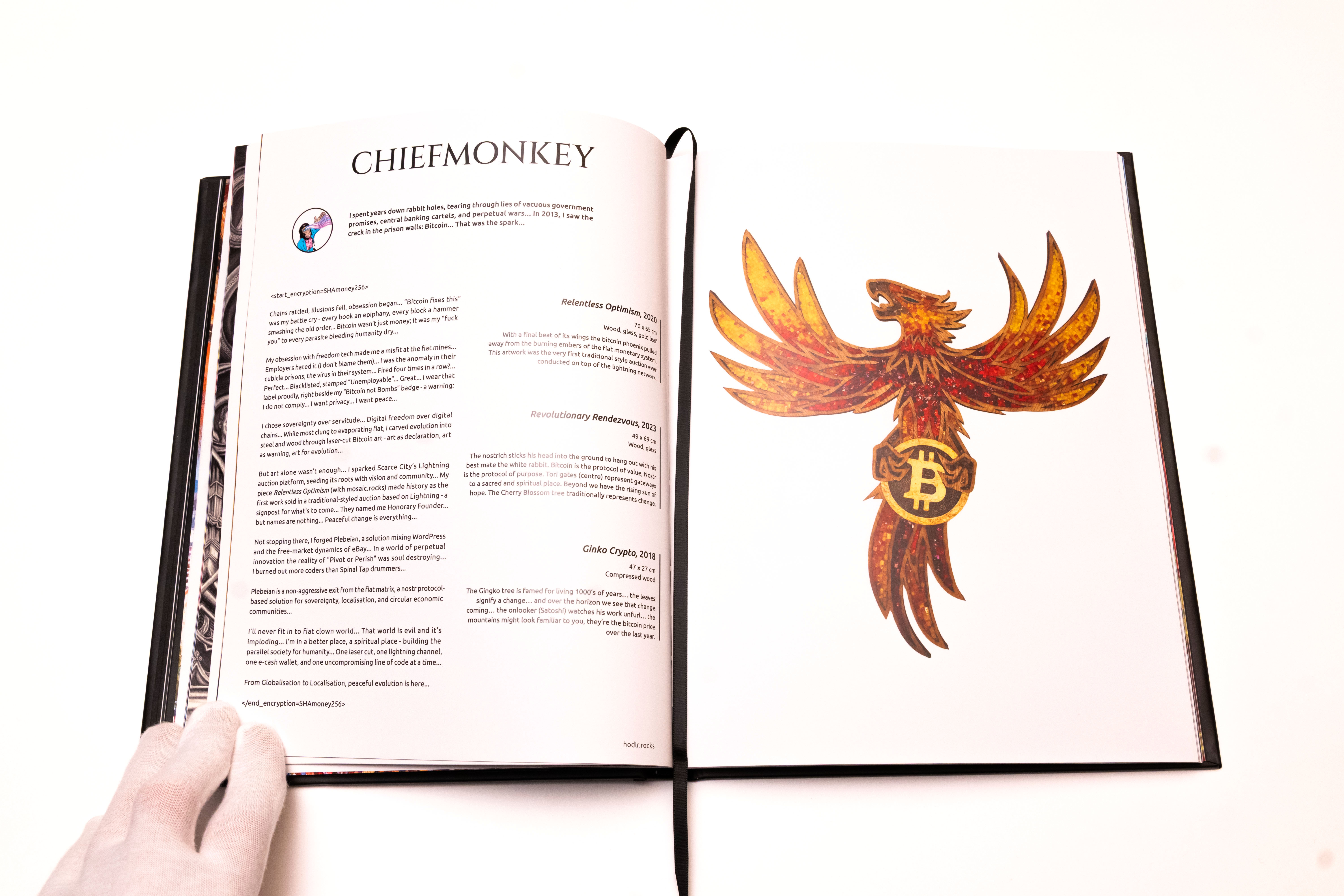Bitcoin Art: Hardcover Book Genesis Edition – Limited Edition of 121 — image 6