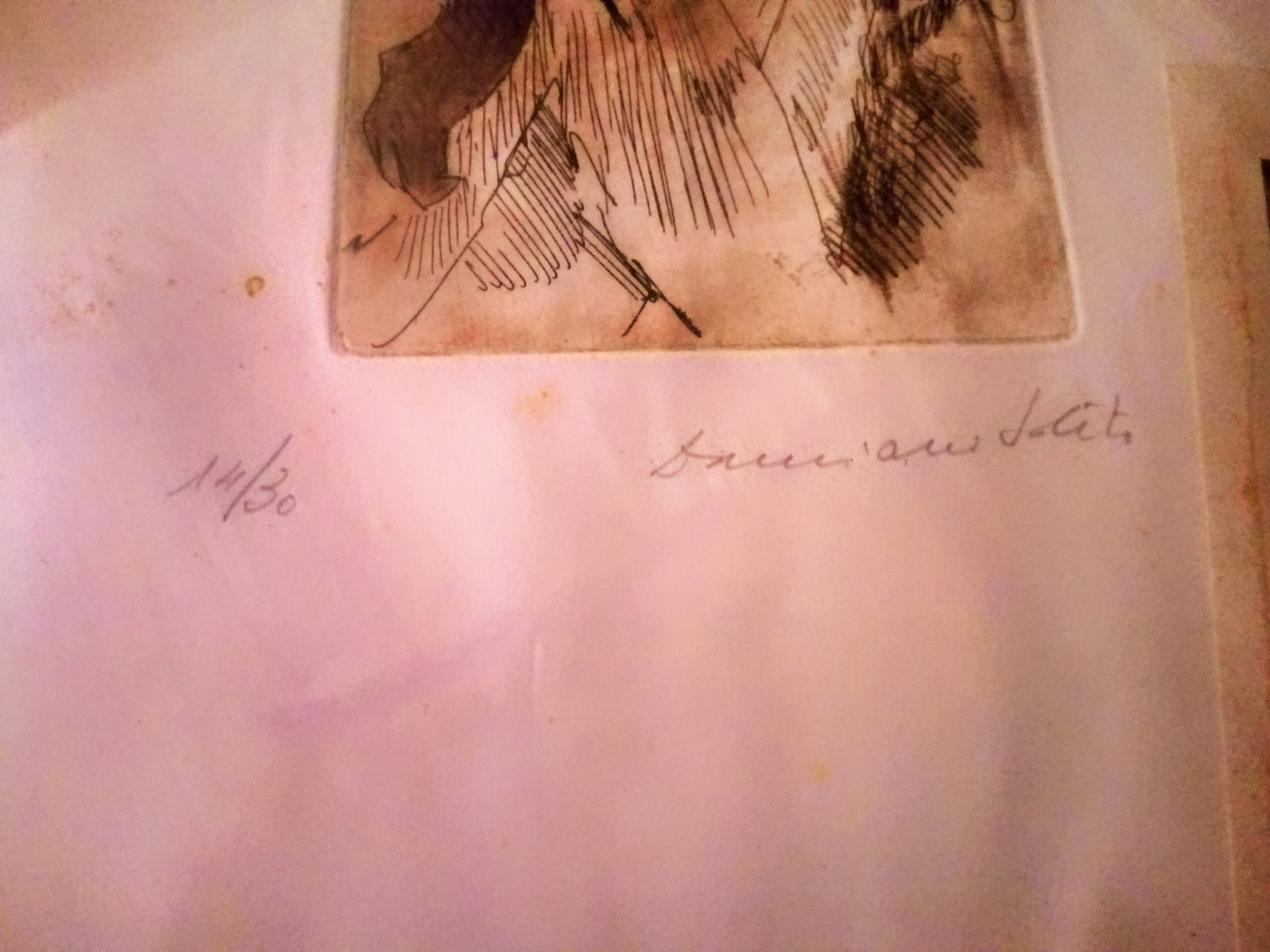 Etching “Harlequin” 11/30 — image 3