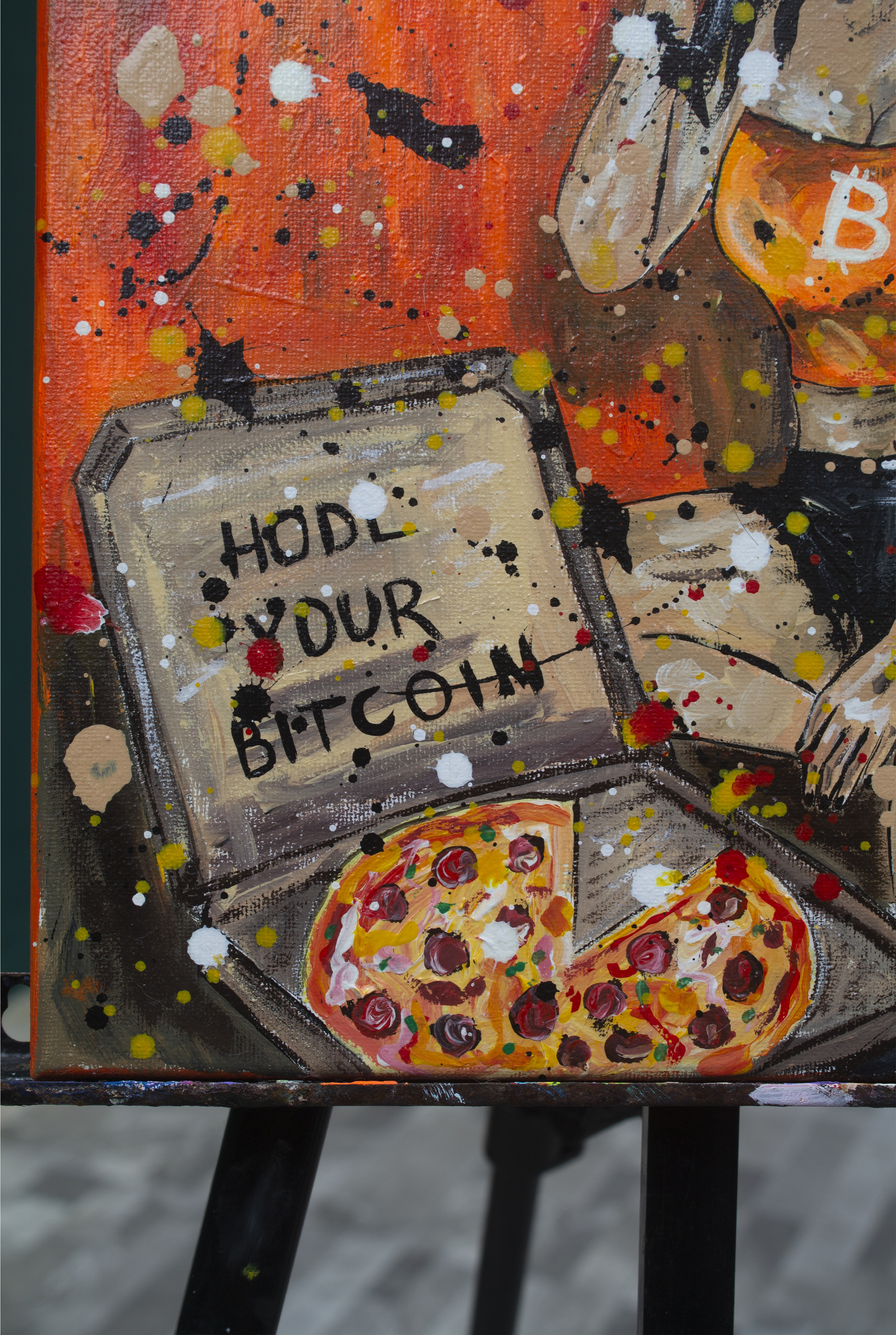 Pizza Girl- Original Painting — image 5