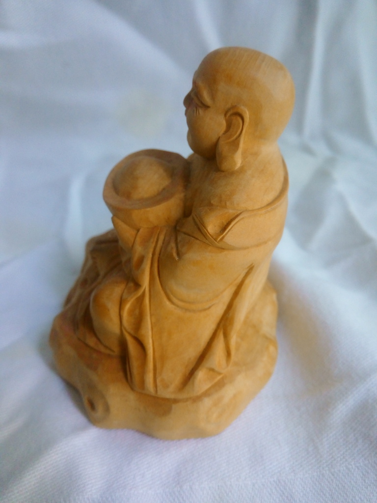 Wooden Buddha — image 7