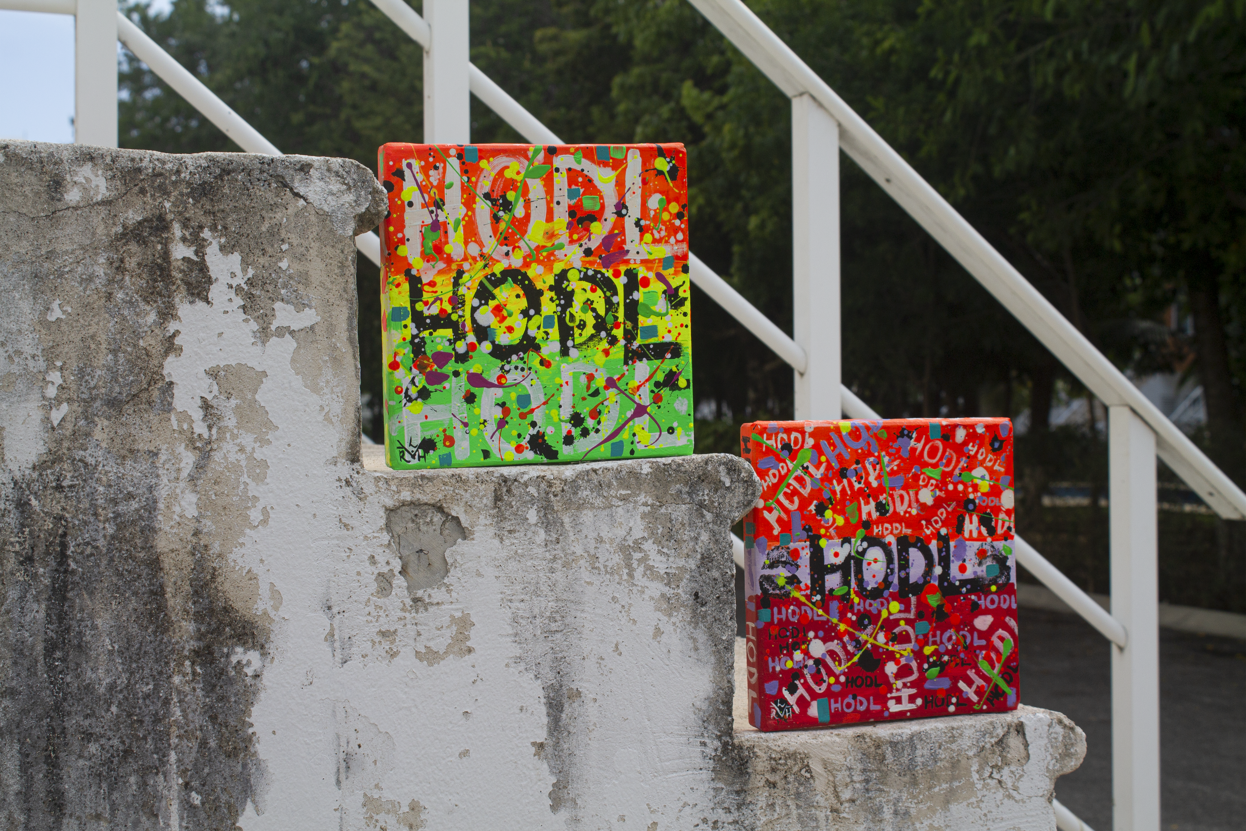 HODL #3- Original Painting — image 9
