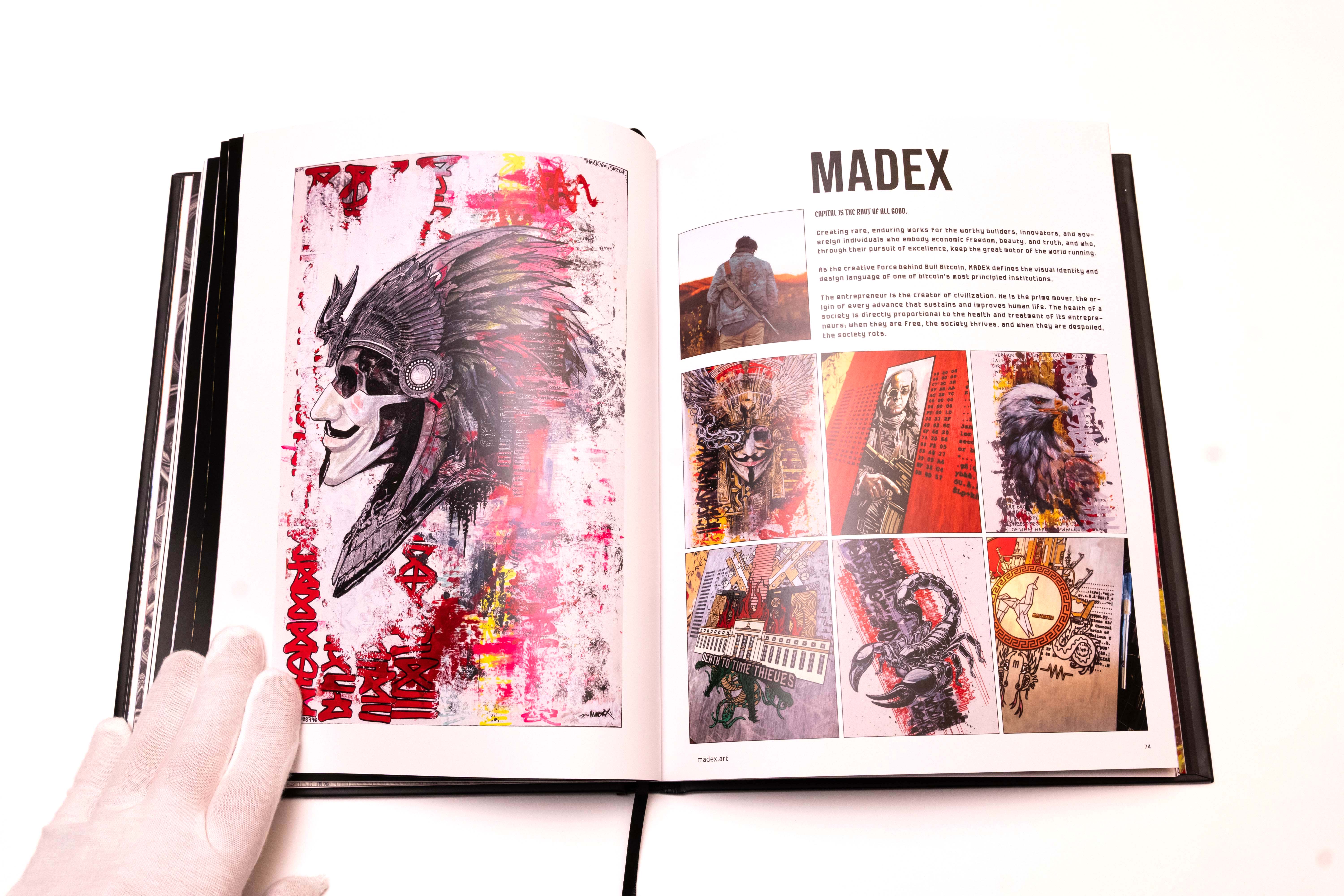 Bitcoin Art: Hardcover Book Genesis Edition – Limited Edition of 121 — image 14