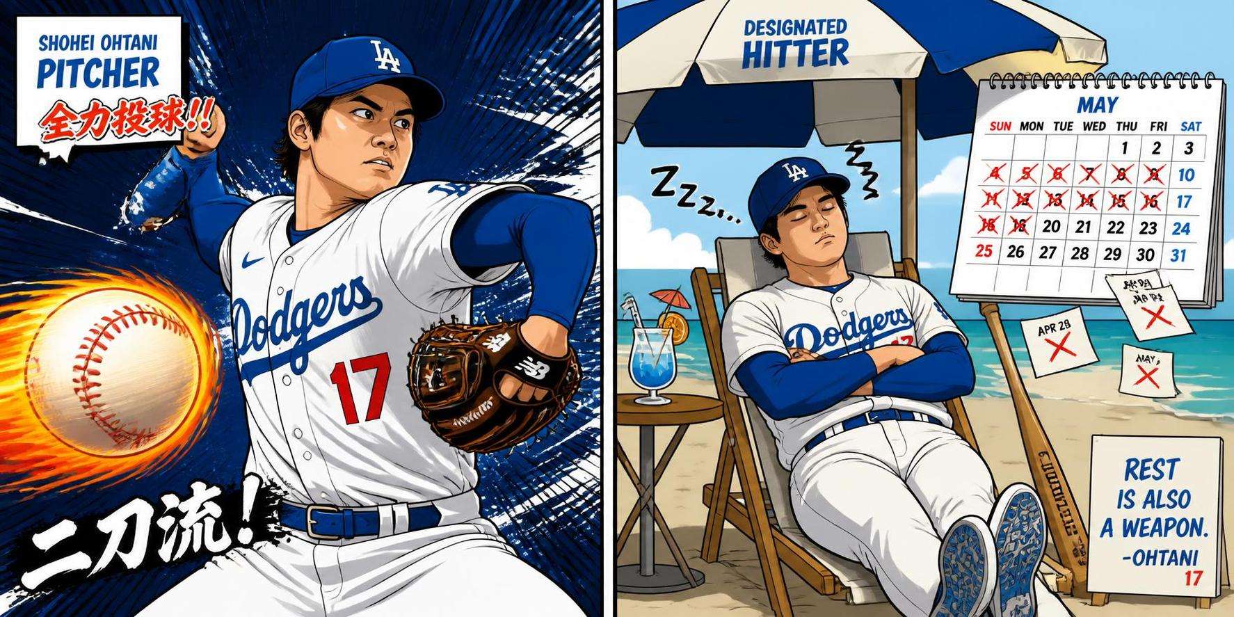 Ohtani: Dual Role, Half-Day