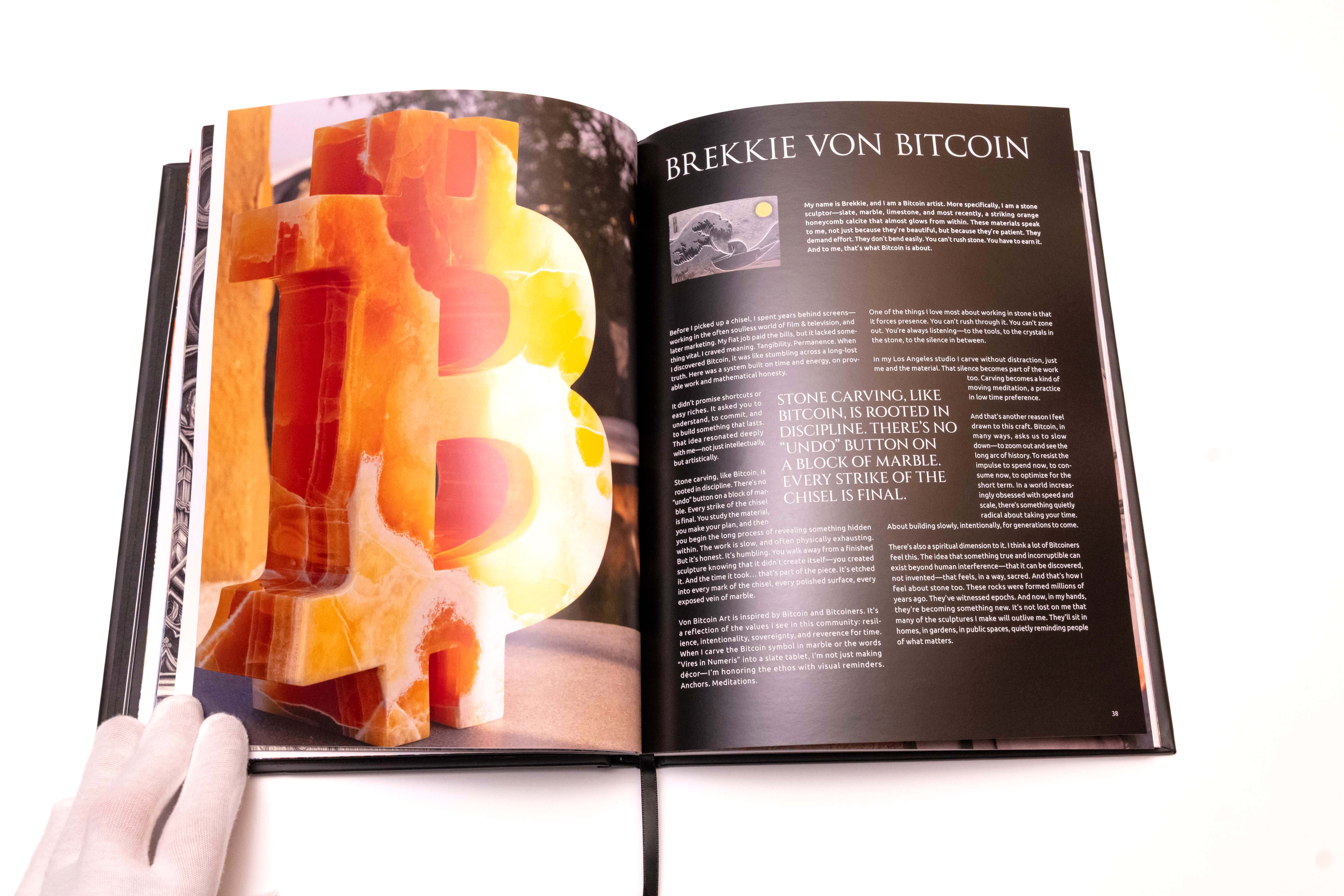 Bitcoin Art: Hardcover Book Genesis Edition – Limited Edition of 121 — image 12