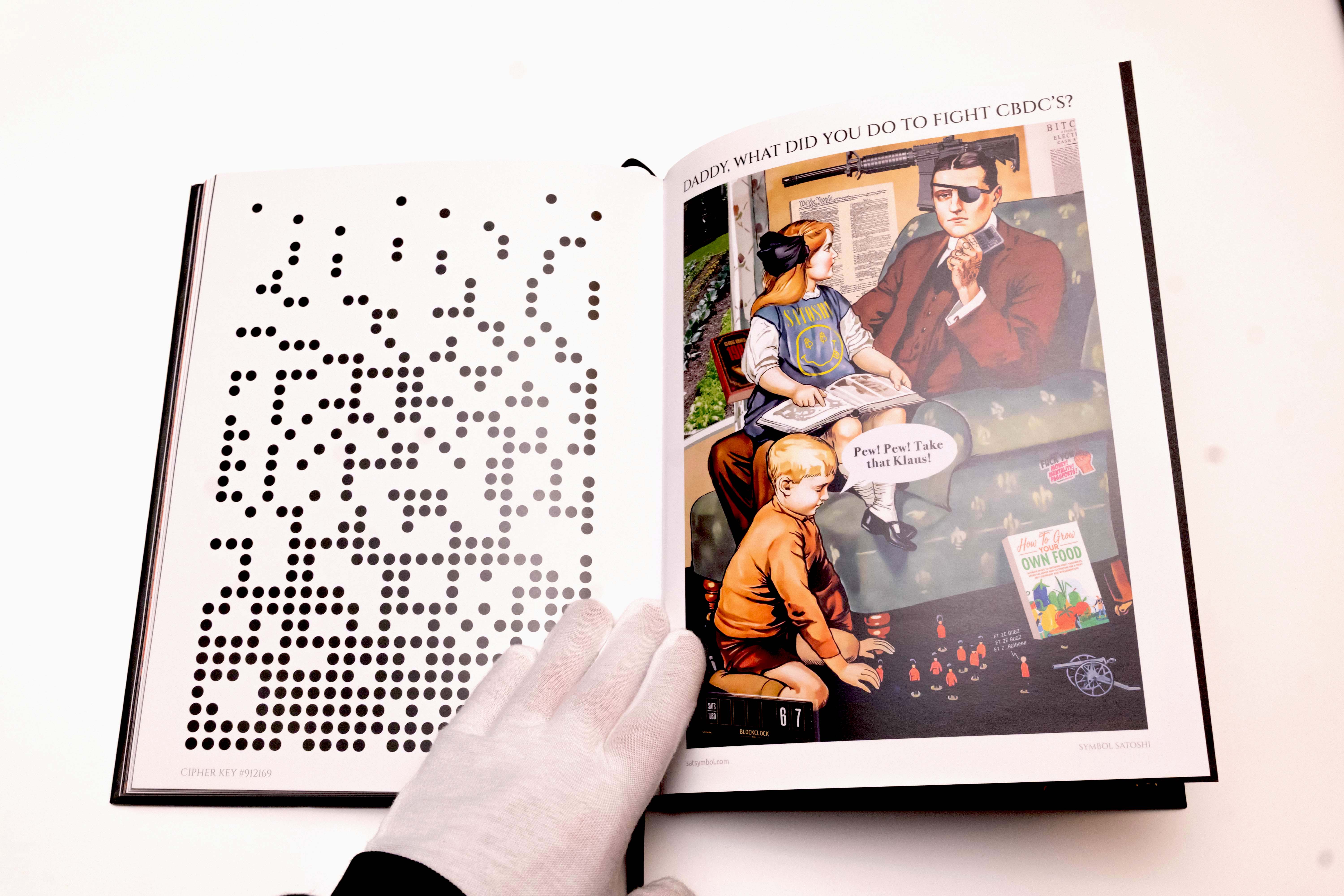 Bitcoin Art: Hardcover Book Genesis Edition – Limited Edition of 121 — image 17