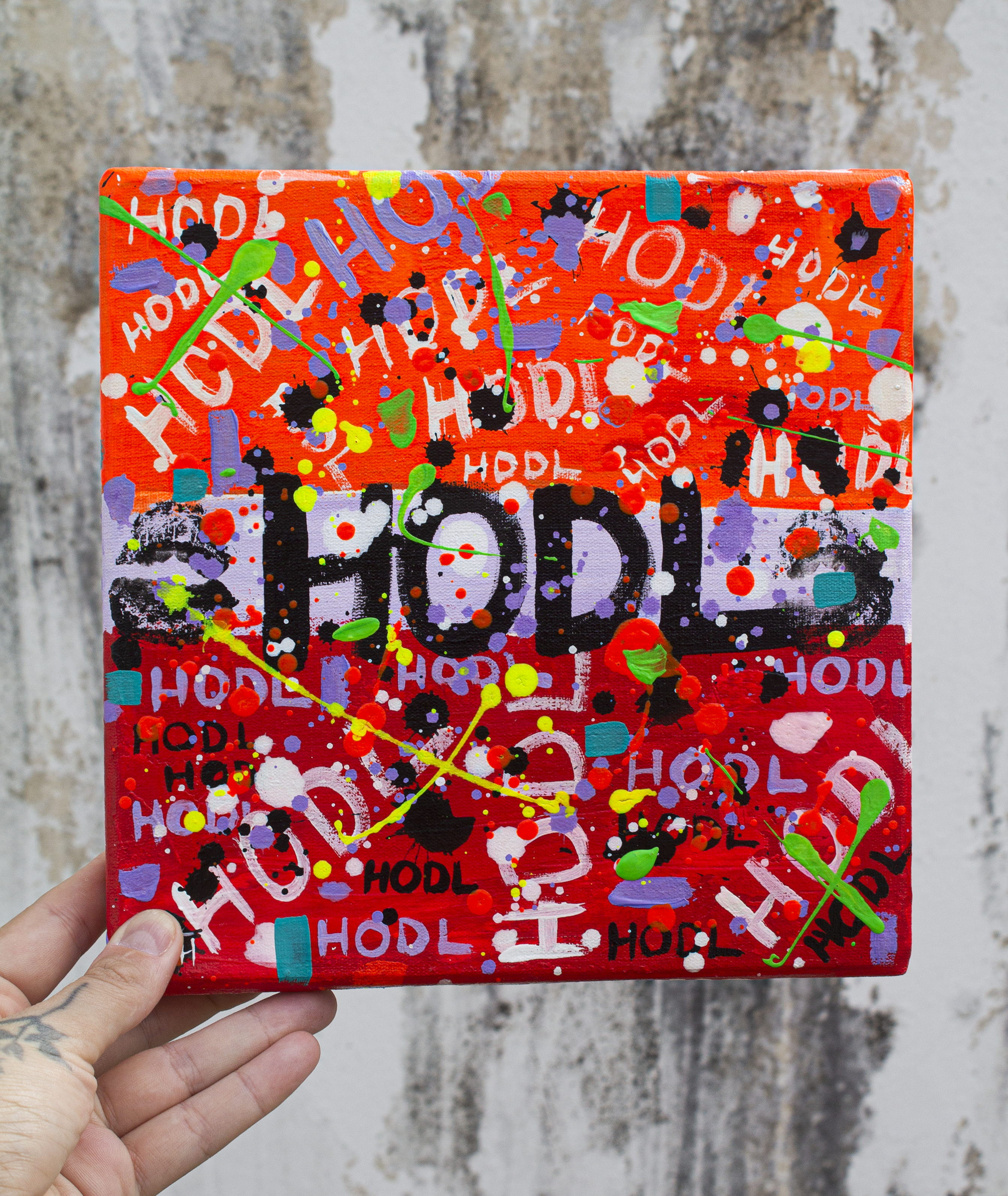 HODL #4- Original Painting — image 10