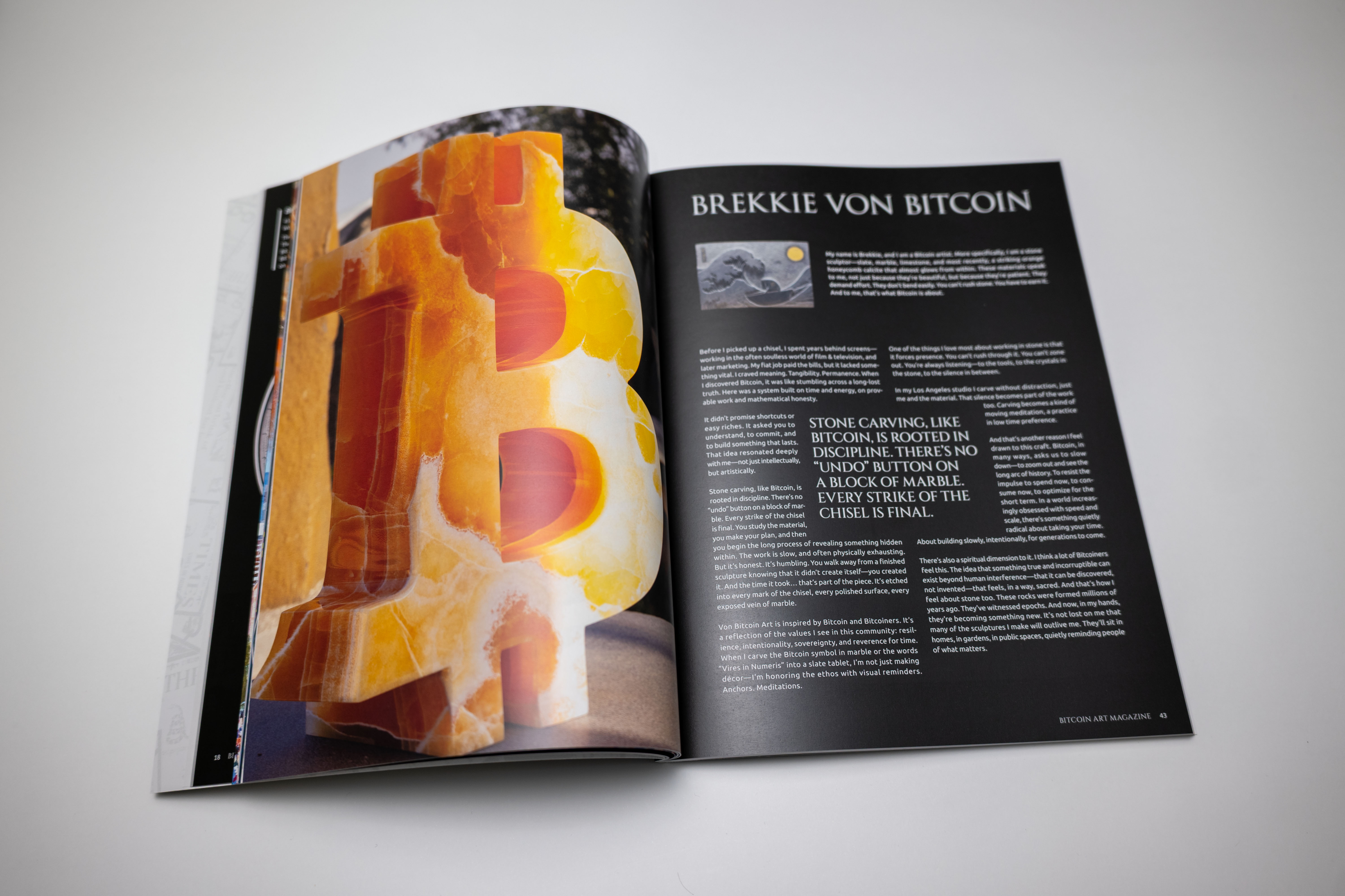Bitcoin Art Magazine: Genesis Issue – Limited Edition of 1720 — image 4