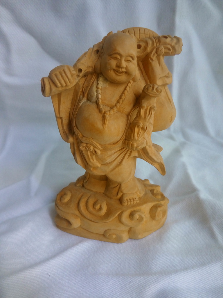 Wooden Buddha — image 2
