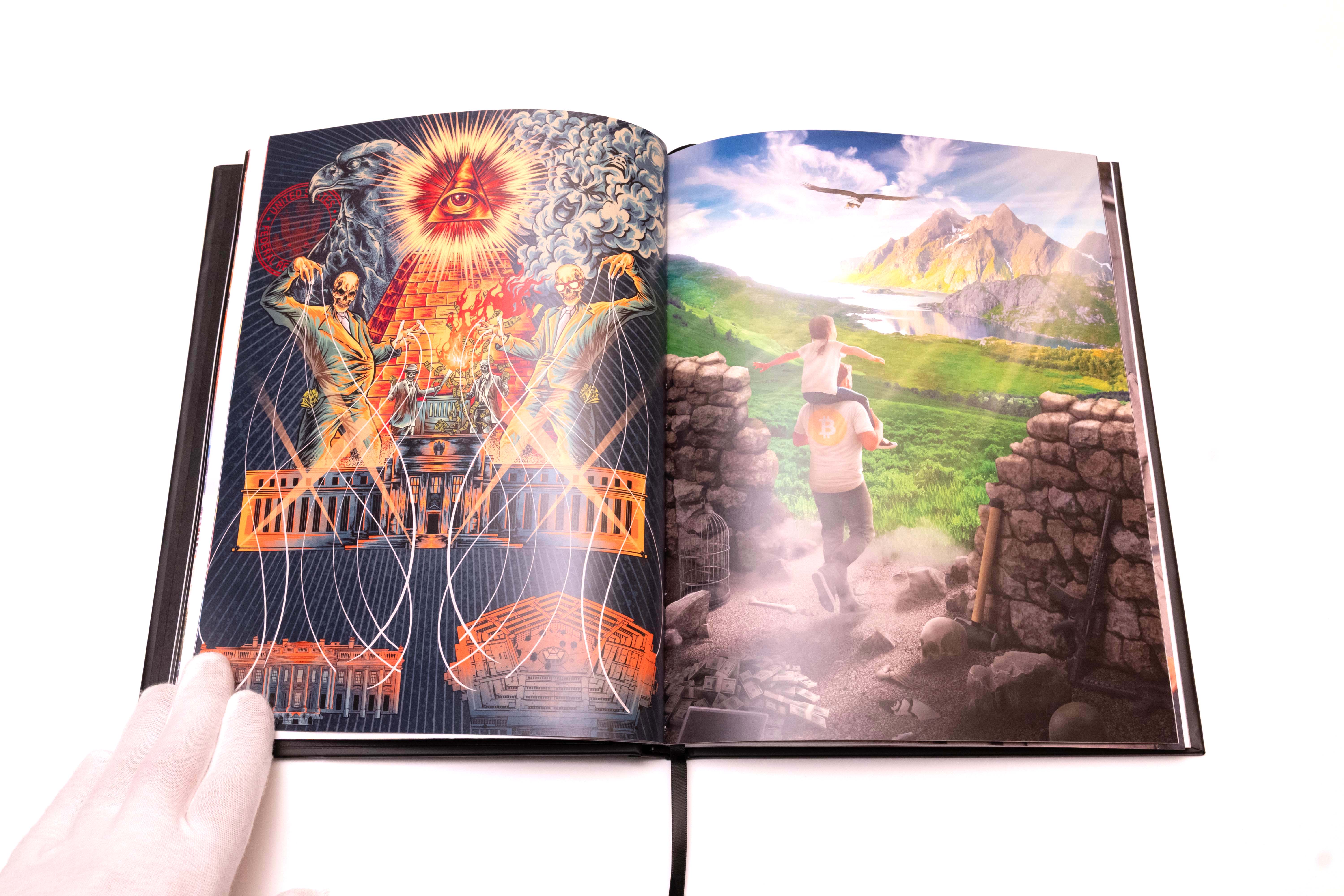 Bitcoin Art: Hardcover Book Genesis Edition – Limited Edition of 121 — image 10